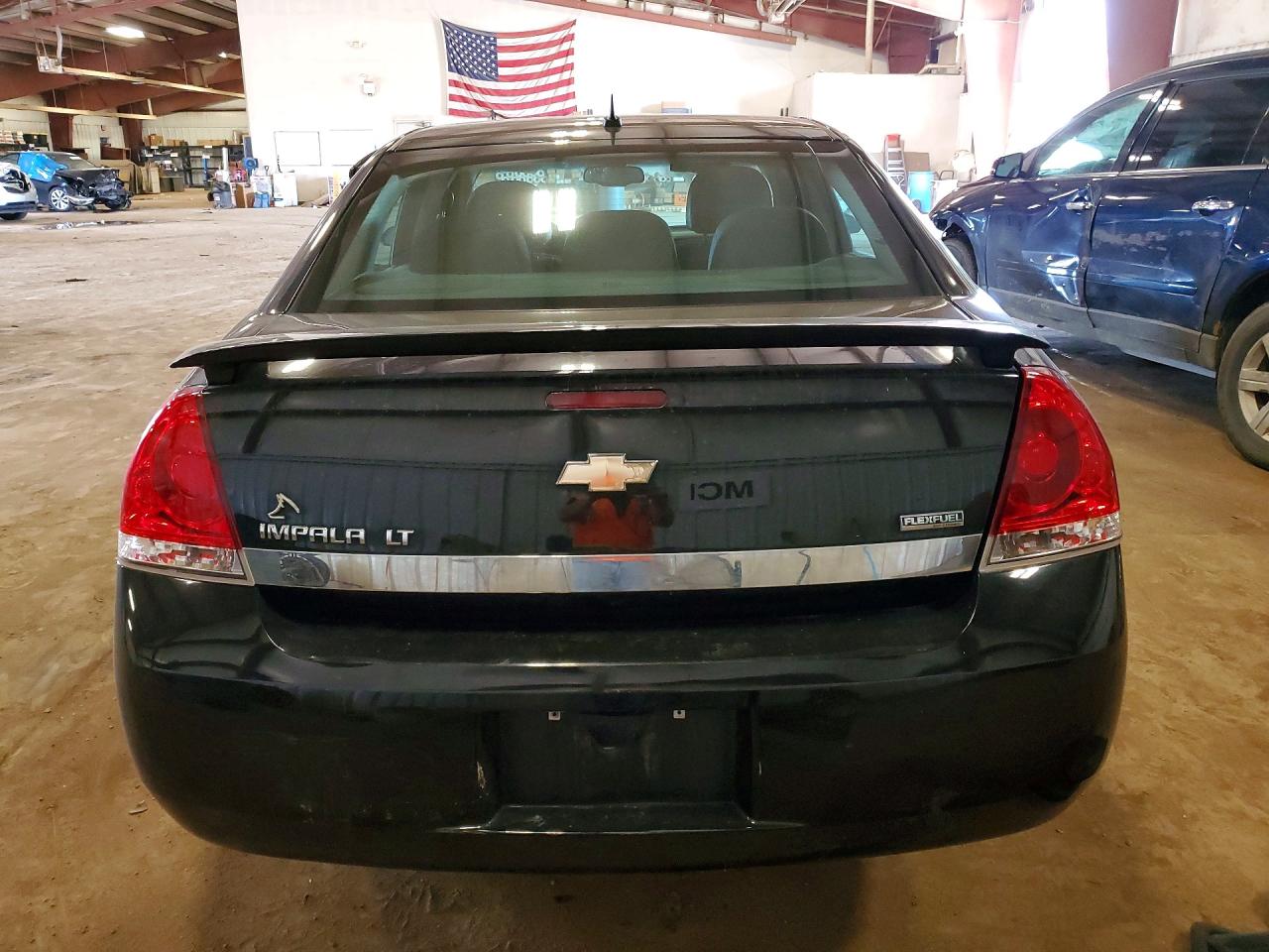 2011 Chevrolet Impala Lt Black vin: 2G1WB5EK7B1275750