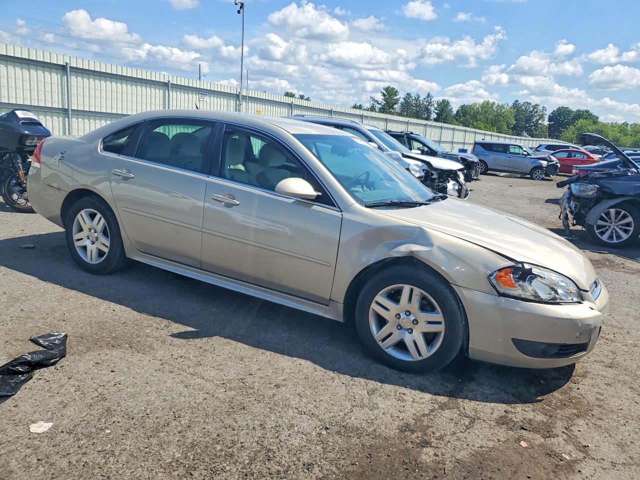 2011 Chevrolet Impala Lt Бежевый vin: 2G1WB5EK7B1319312