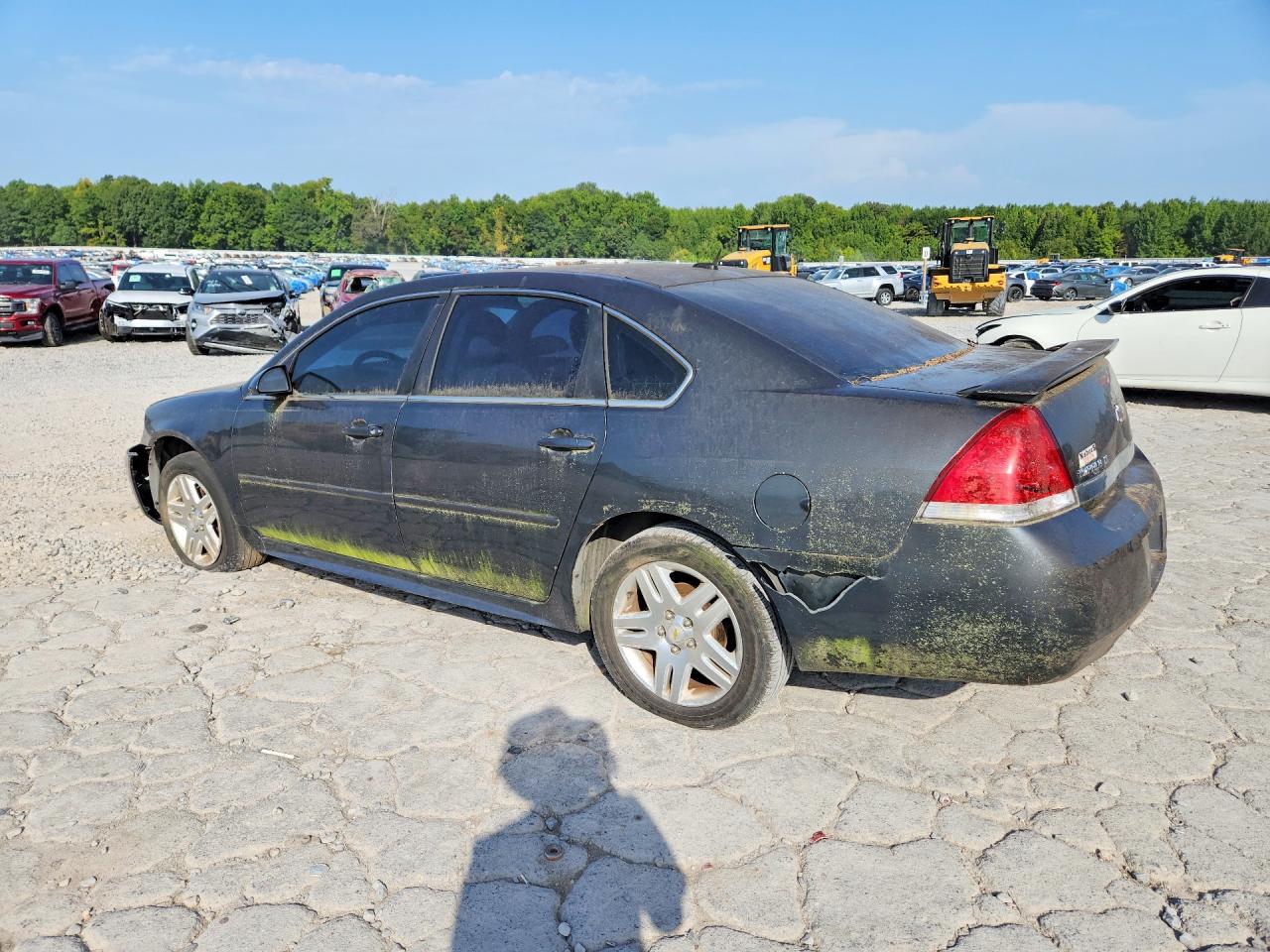 2010 Chevrolet Impala Lt Black vin: 2G1WB5EK8A1211683