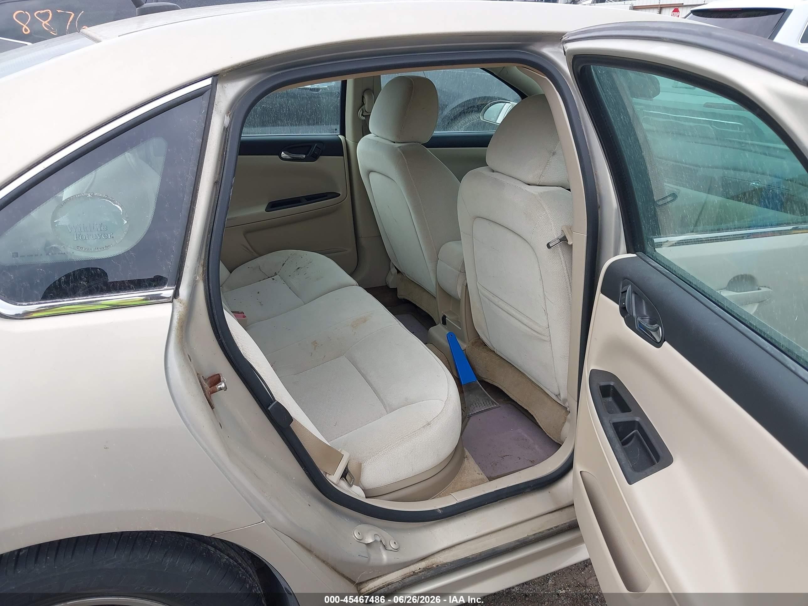 2010 Chevrolet Impala Lt Gold vin: 2G1WB5EK8A1224319