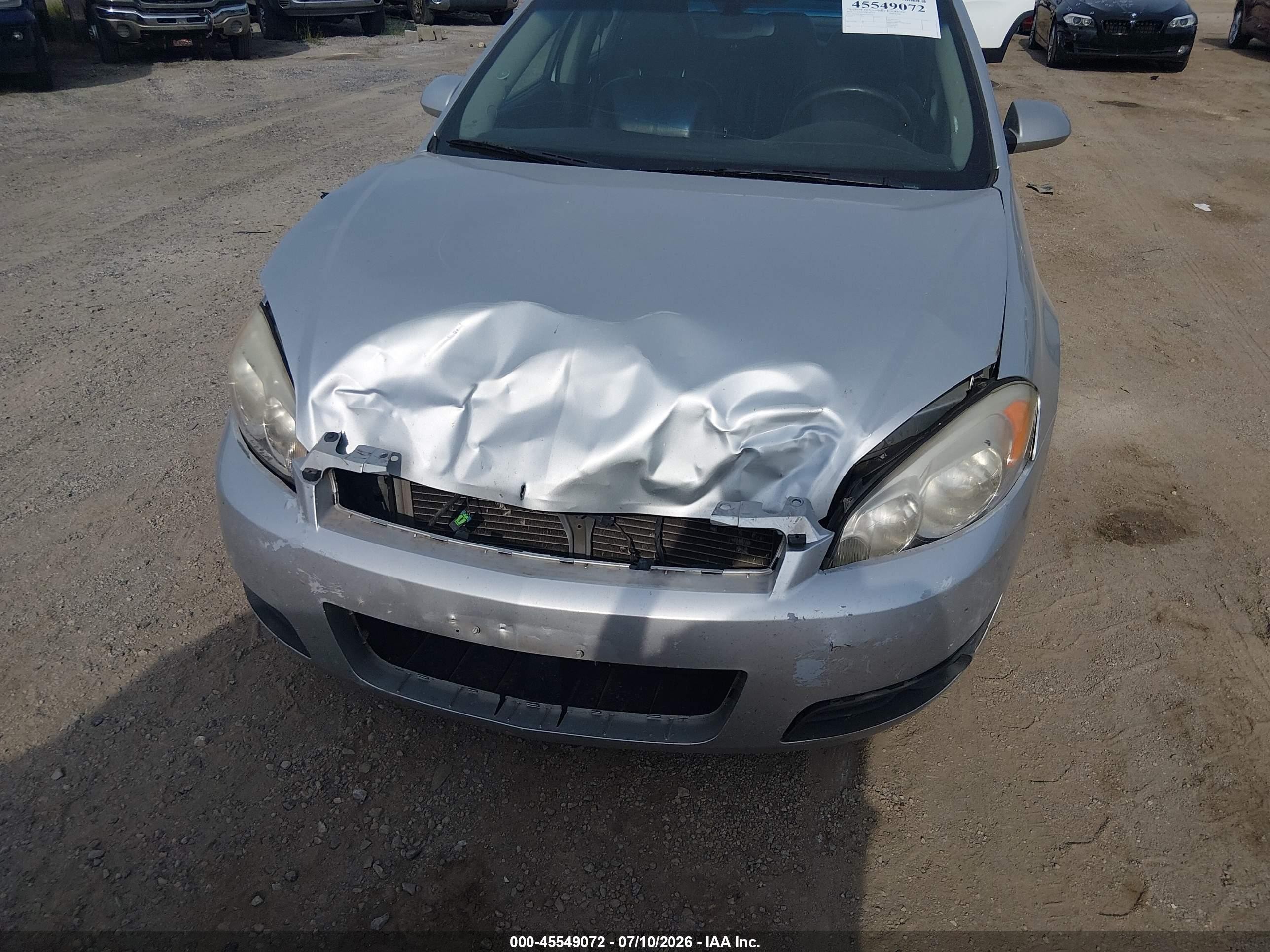 2010 Chevrolet Impala Lt Silver vin: 2G1WB5EK8A1265162