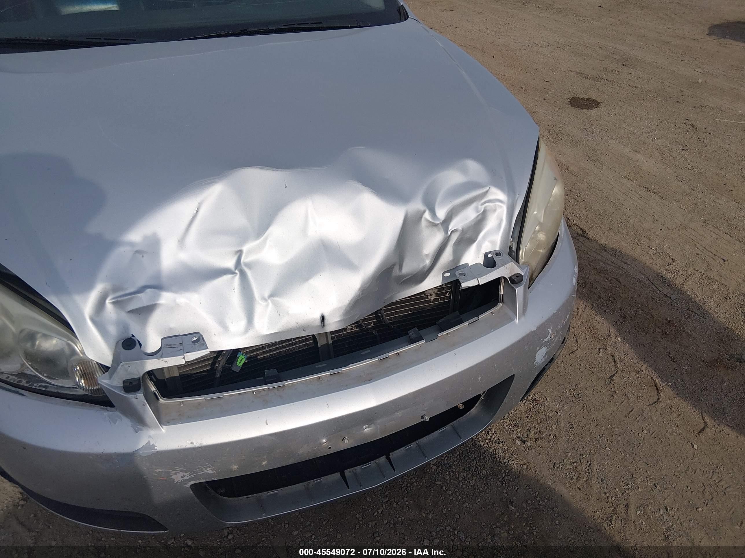 2010 Chevrolet Impala Lt Silver vin: 2G1WB5EK8A1265162