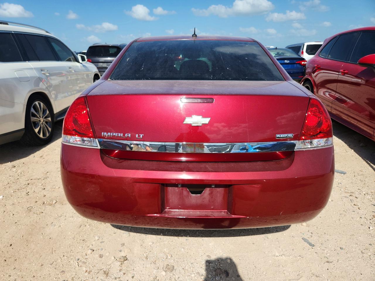 2011 Chevrolet Impala Lt Burgundy vin: 2G1WB5EK8B1142804