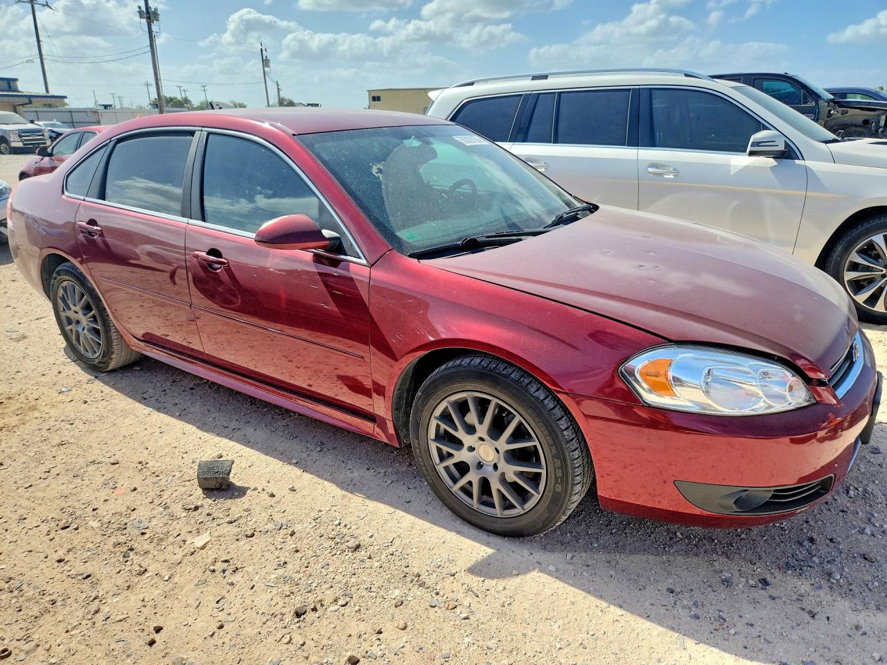 2011 Chevrolet Impala Lt Burgundy vin: 2G1WB5EK8B1142804
