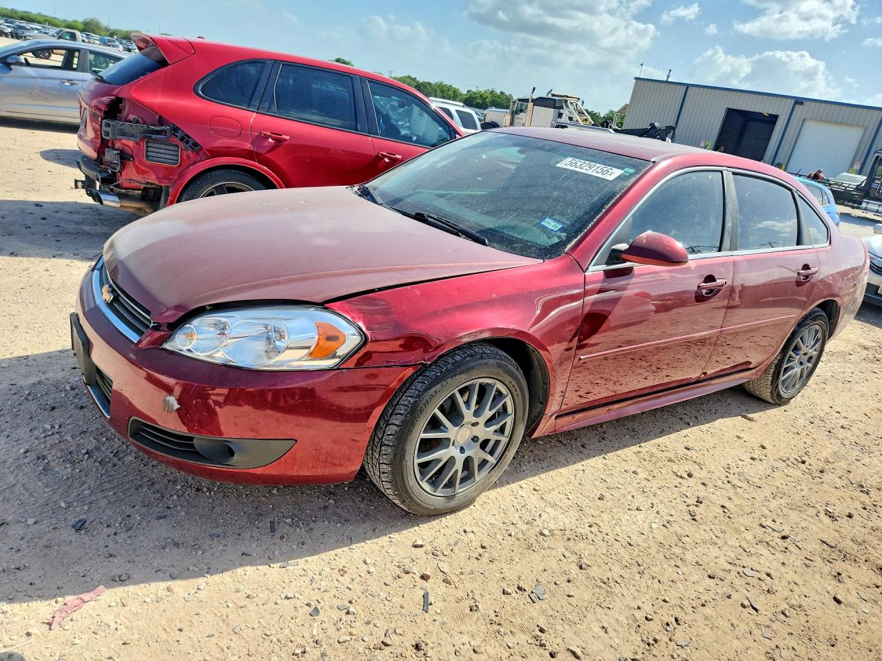 2011 Chevrolet Impala Lt Burgundy vin: 2G1WB5EK8B1142804