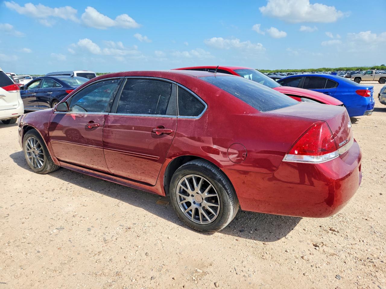 2011 Chevrolet Impala Lt Burgundy vin: 2G1WB5EK8B1142804