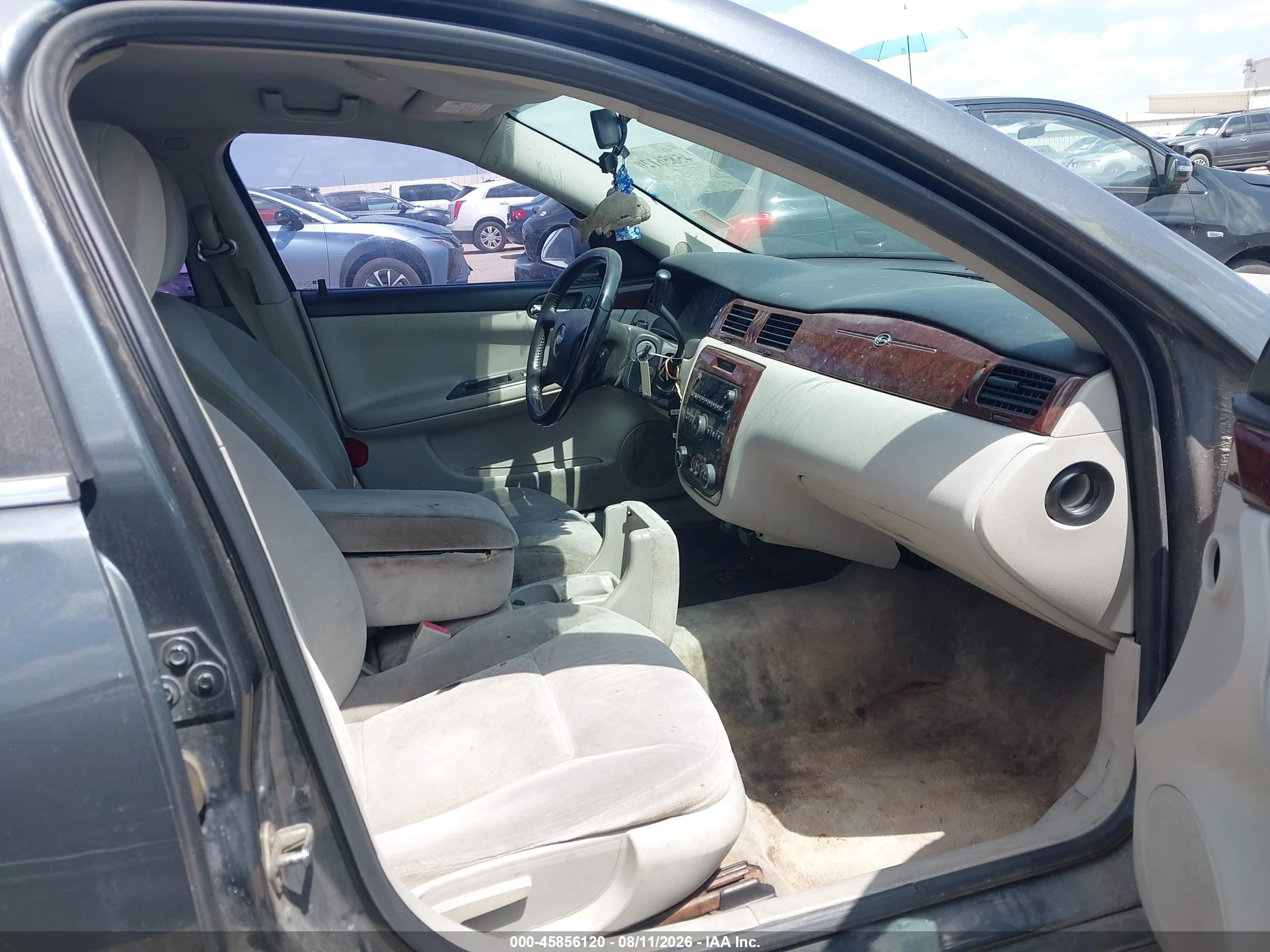 2011 Chevrolet Impala Lt Gray vin: 2G1WB5EK8B1184549