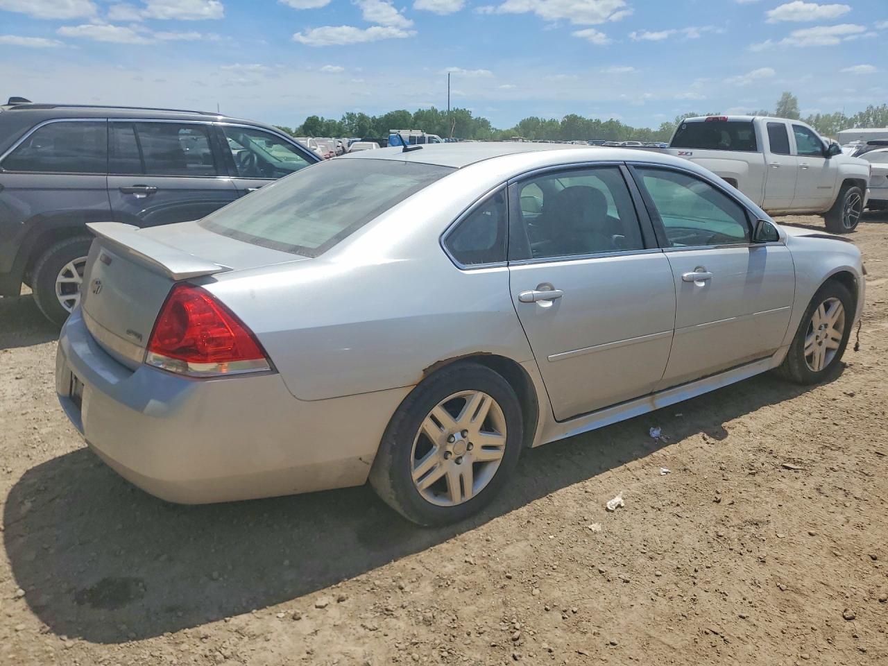 2011 Chevrolet Impala Silver vin: 2G1WB5EK8B1184664