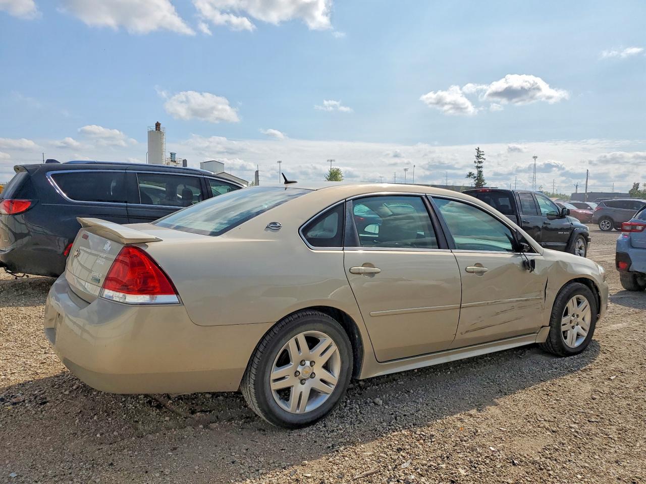 2011 Chevrolet Impala Lt Желто-коричневый vin: 2G1WB5EK8B1300560