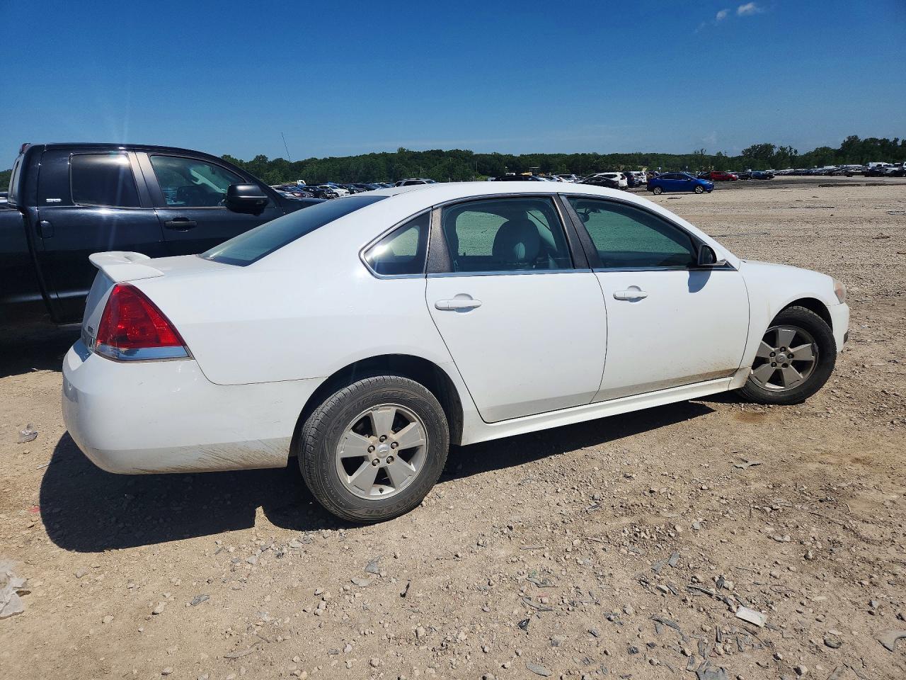 2010 Chevrolet Impala Lt Белый vin: 2G1WB5EK9A1161697