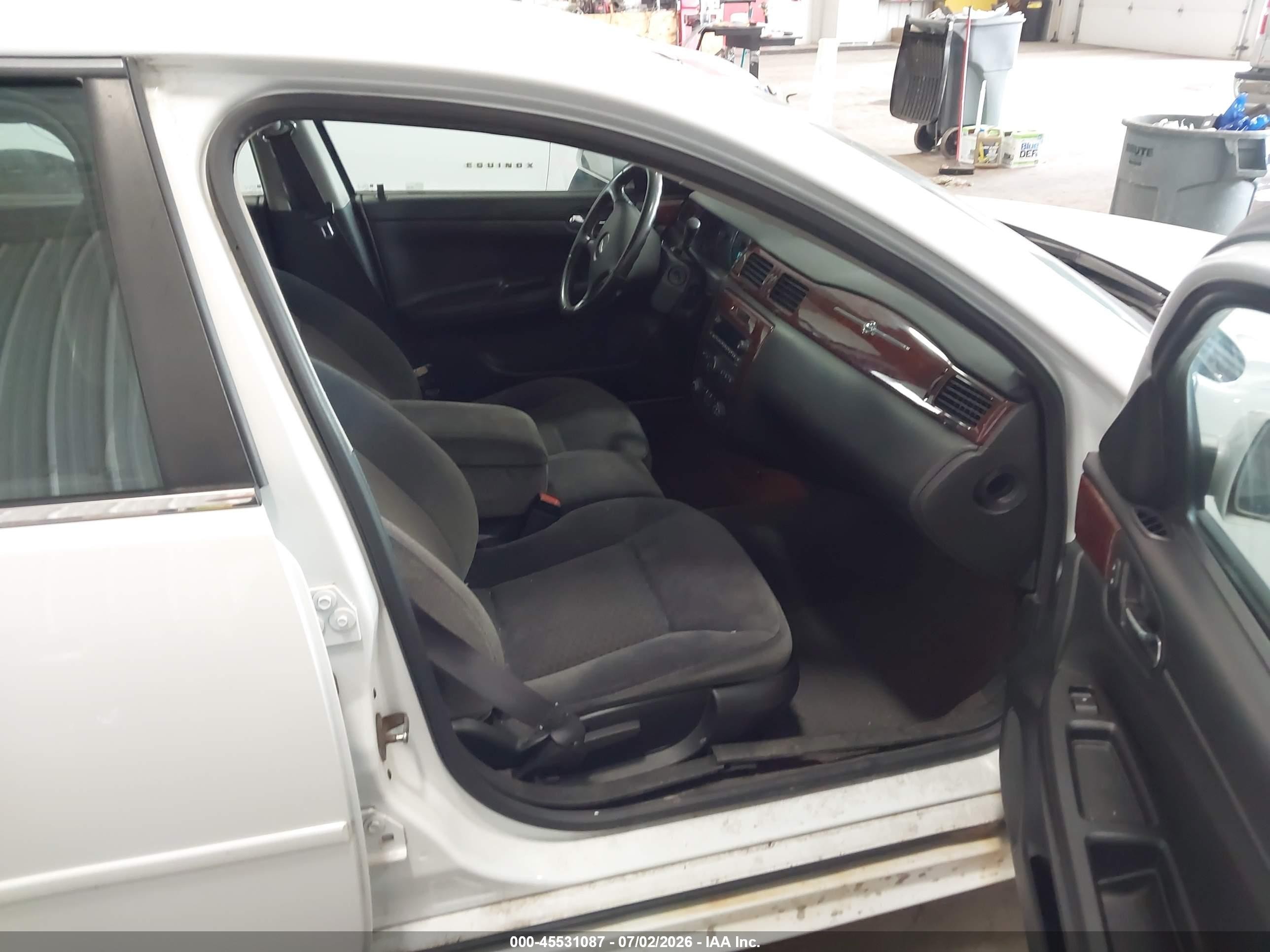 2010 Chevrolet Impala Lt White vin: 2G1WB5EK9A1187183