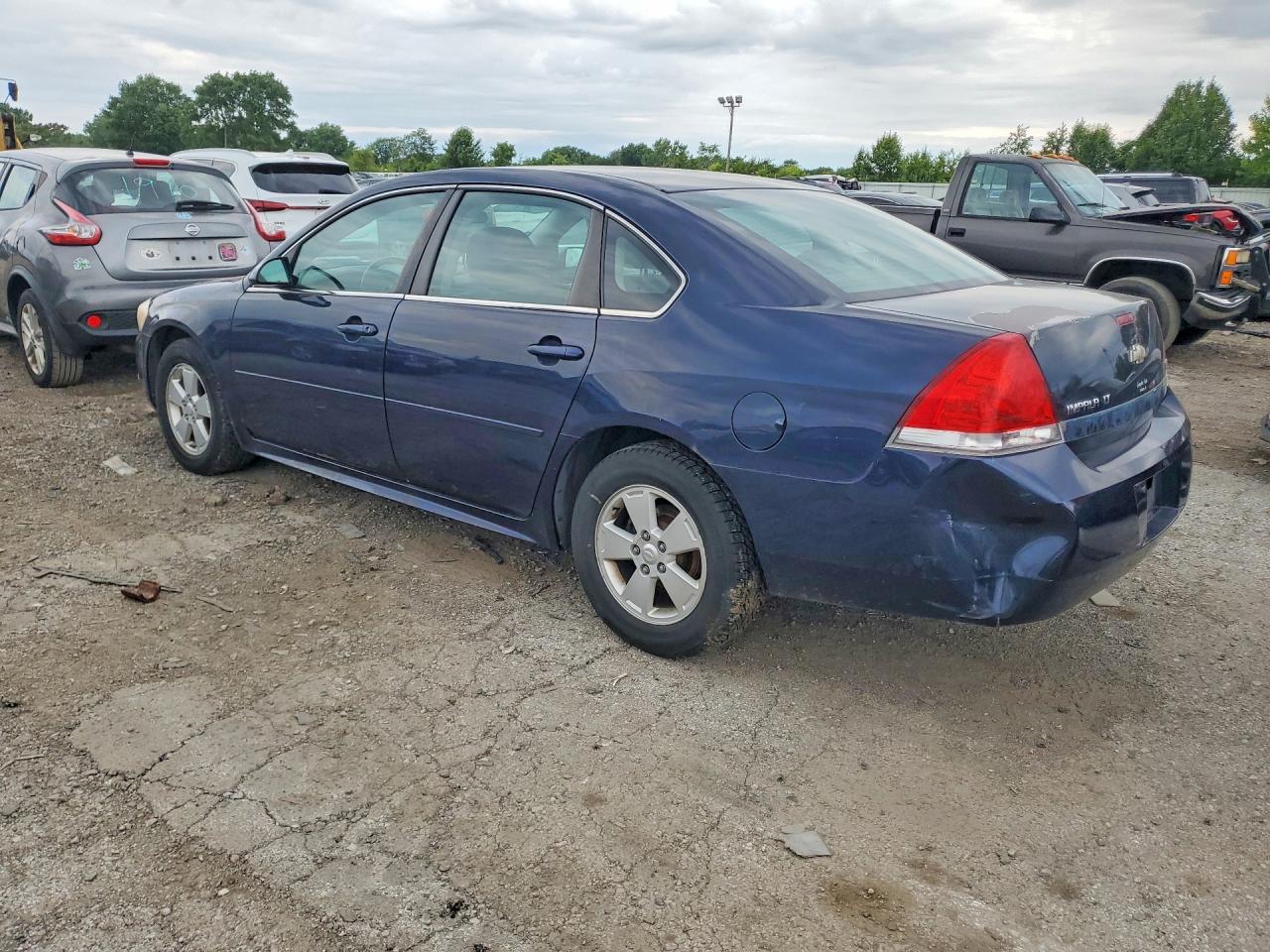 2010 Chevrolet Impala Lt Синий vin: 2G1WB5EK9A1193629