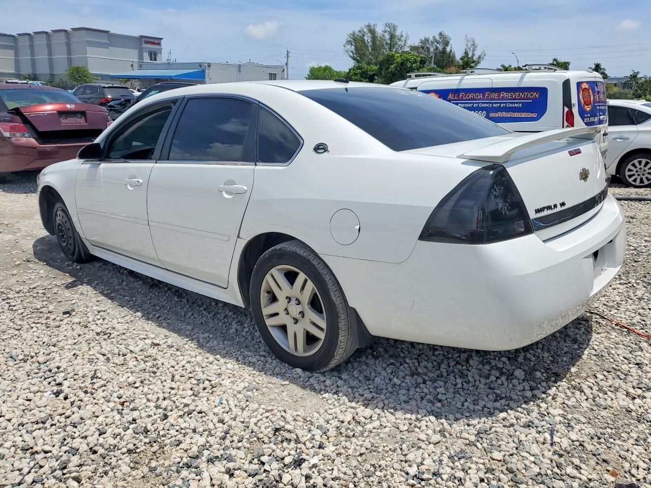 2011 Chevrolet Impala Lt Белый vin: 2G1WB5EK9B1163760