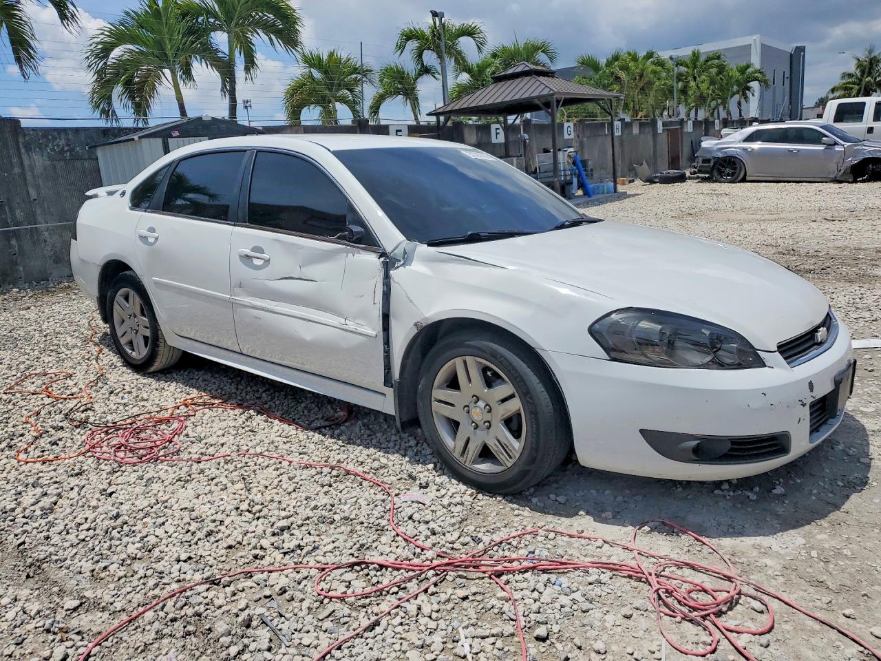 2011 Chevrolet Impala Lt Белый vin: 2G1WB5EK9B1163760