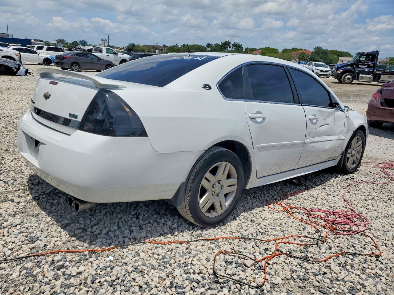 2011 Chevrolet Impala Lt Белый vin: 2G1WB5EK9B1163760