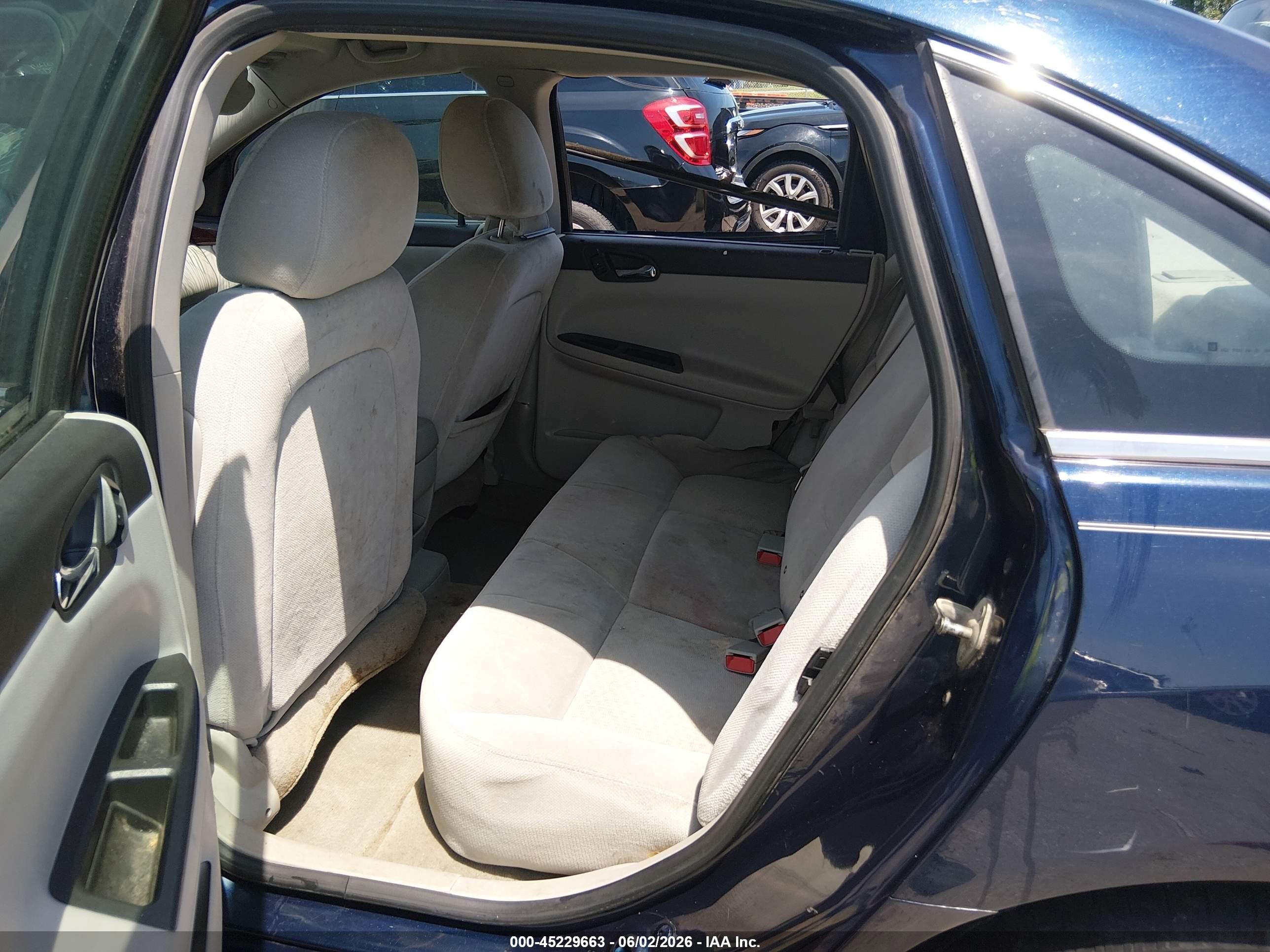 2011 Chevrolet Impala Lt Blue vin: 2G1WB5EK9B1208924