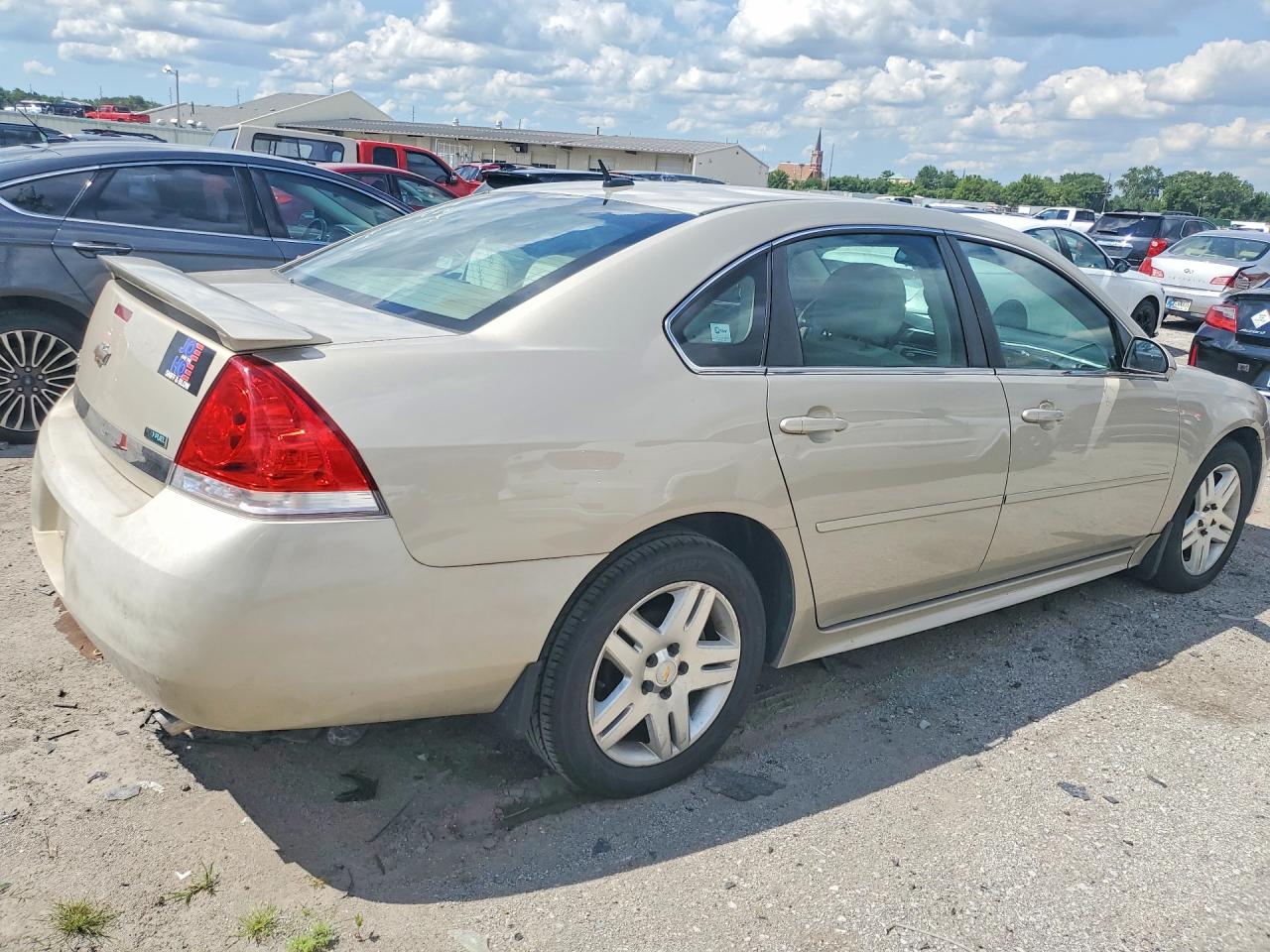 2011 Chevrolet Impala Lt Золотой vin: 2G1WB5EK9B1239672