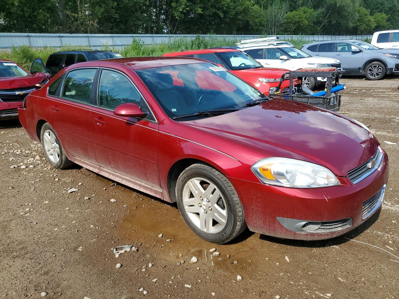 2011 Chevrolet Impala Lt Maroon vin: 2G1WB5EK9B1246055