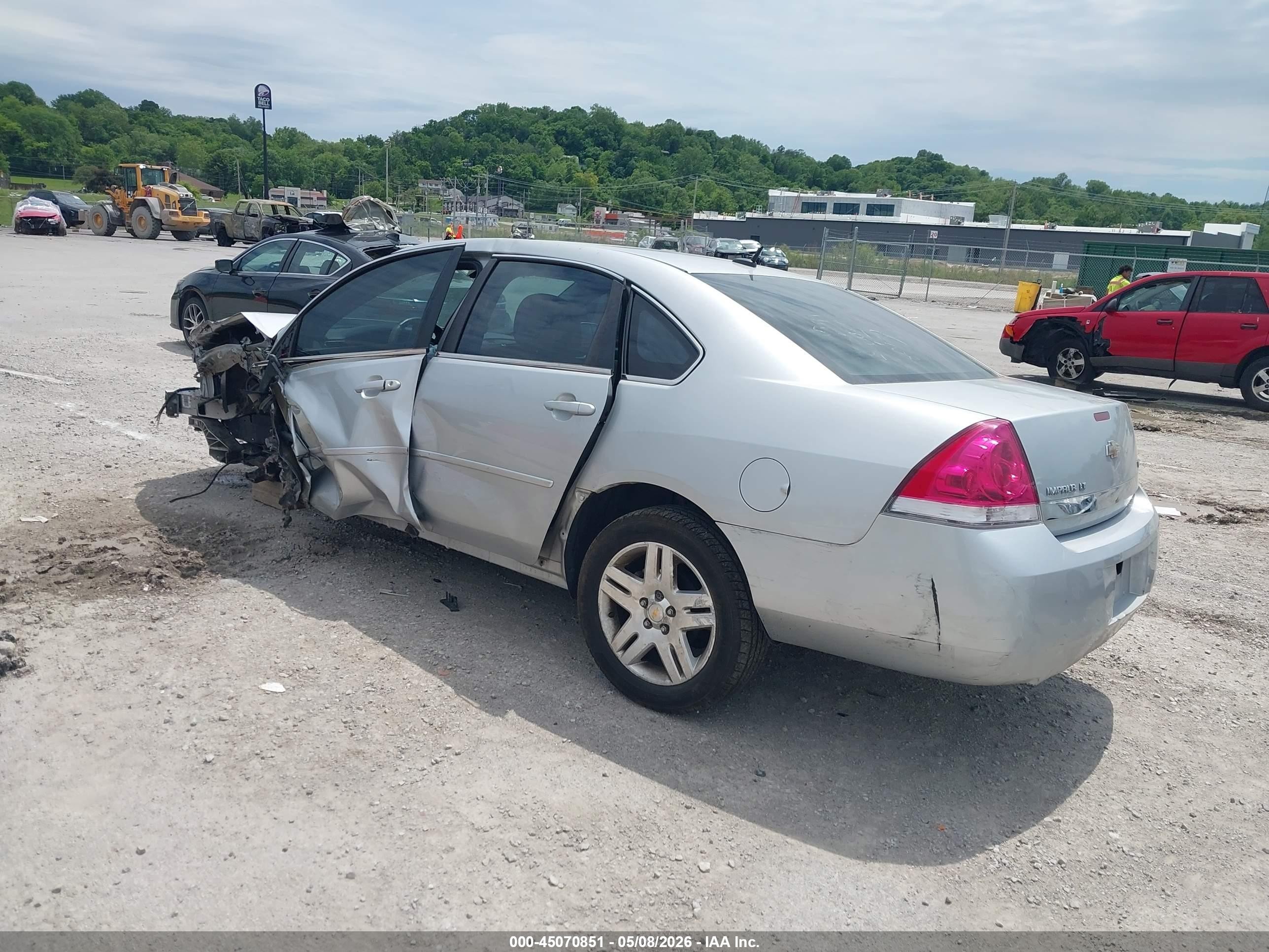 2011 Chevrolet Impala Lt Silver vin: 2G1WB5EK9B1274888