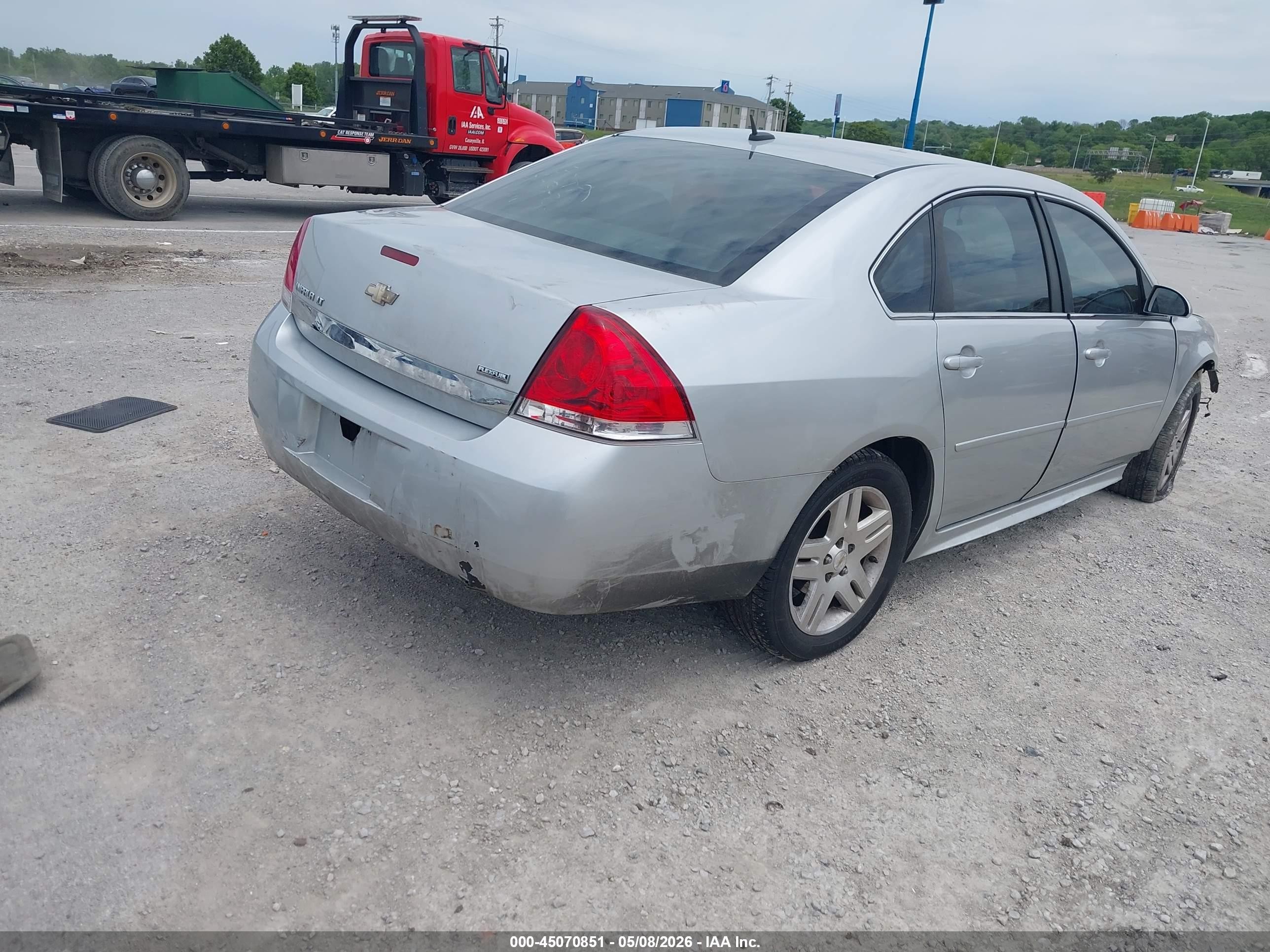2011 Chevrolet Impala Lt Silver vin: 2G1WB5EK9B1274888