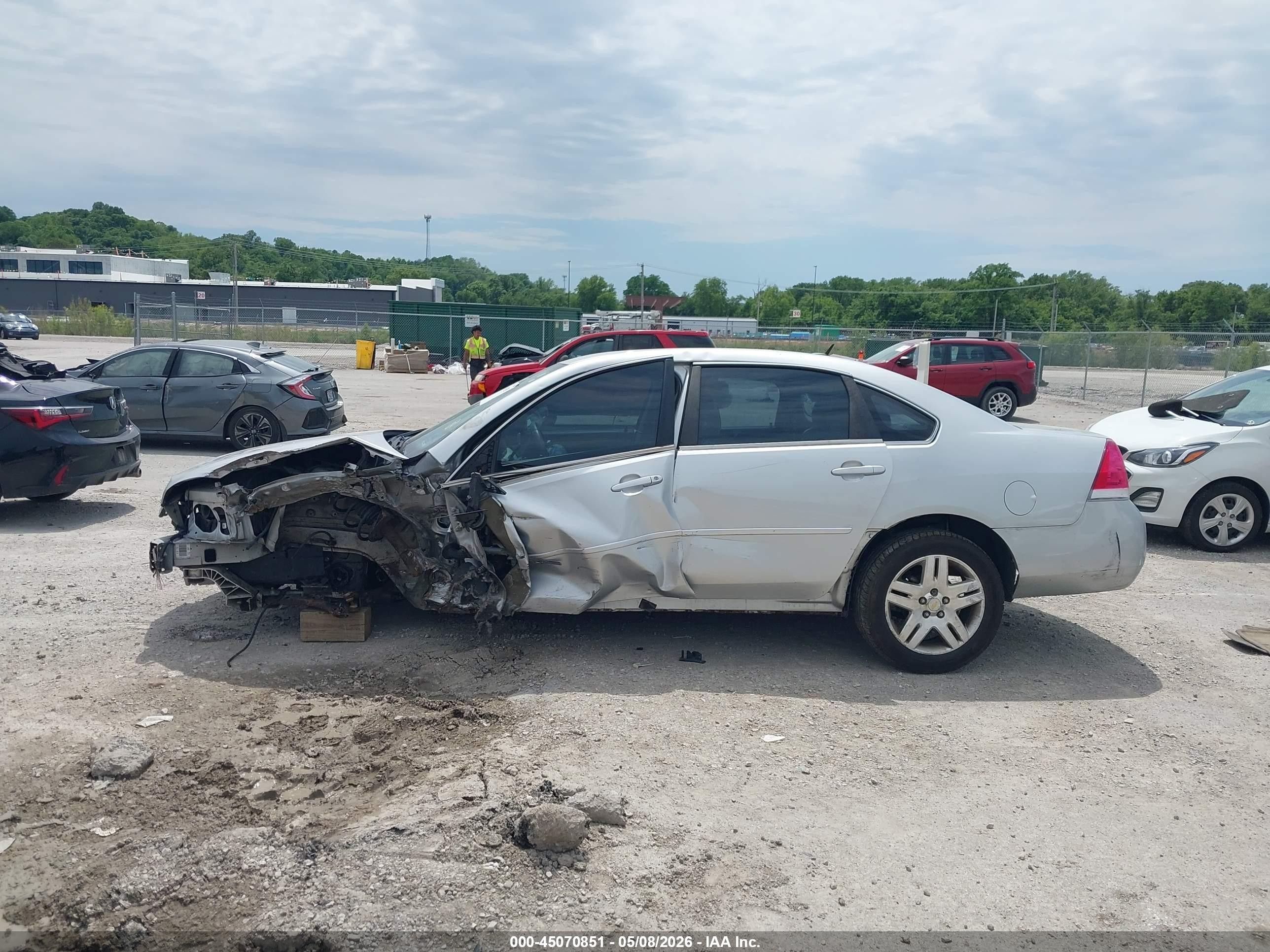 2011 Chevrolet Impala Lt Silver vin: 2G1WB5EK9B1274888