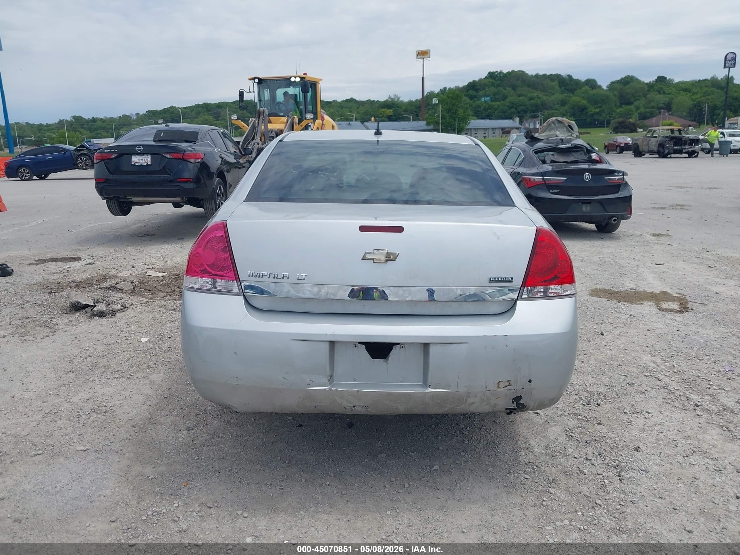 2011 Chevrolet Impala Lt Silver vin: 2G1WB5EK9B1274888