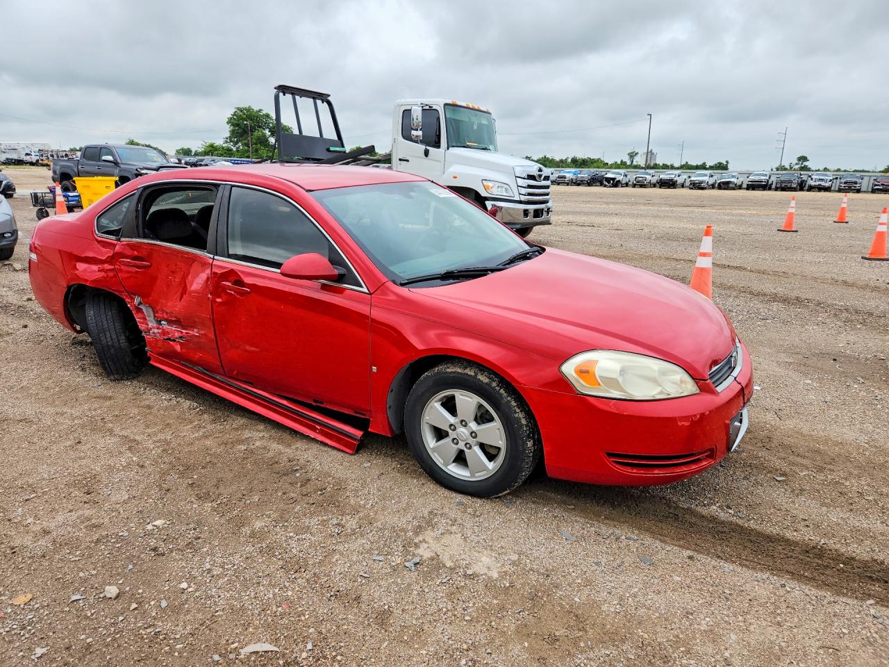 2010 Chevrolet Impala Lt Red vin: 2G1WB5EKXA1111312