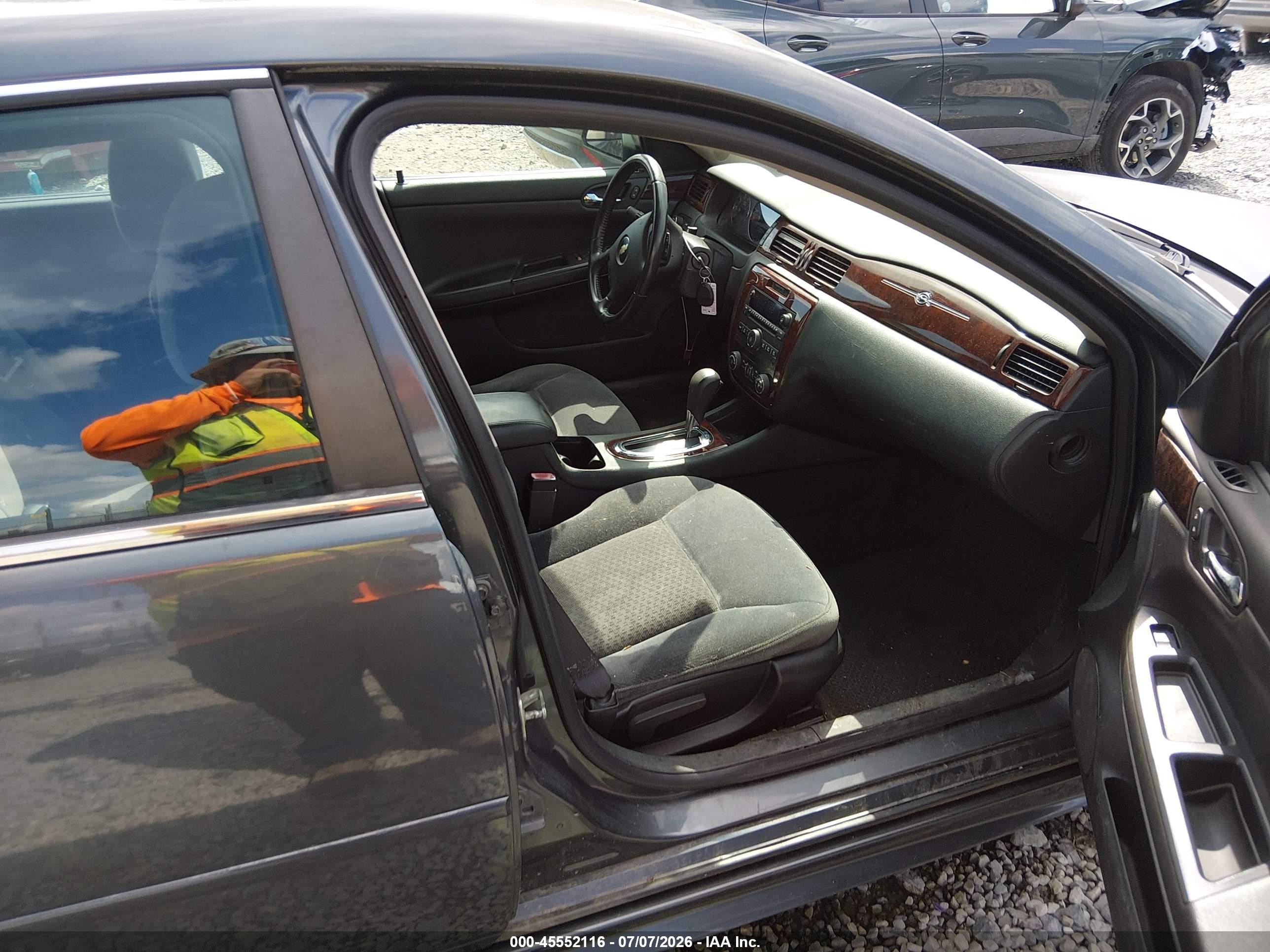 2010 Chevrolet Impala Lt Blue vin: 2G1WB5EKXA1144164