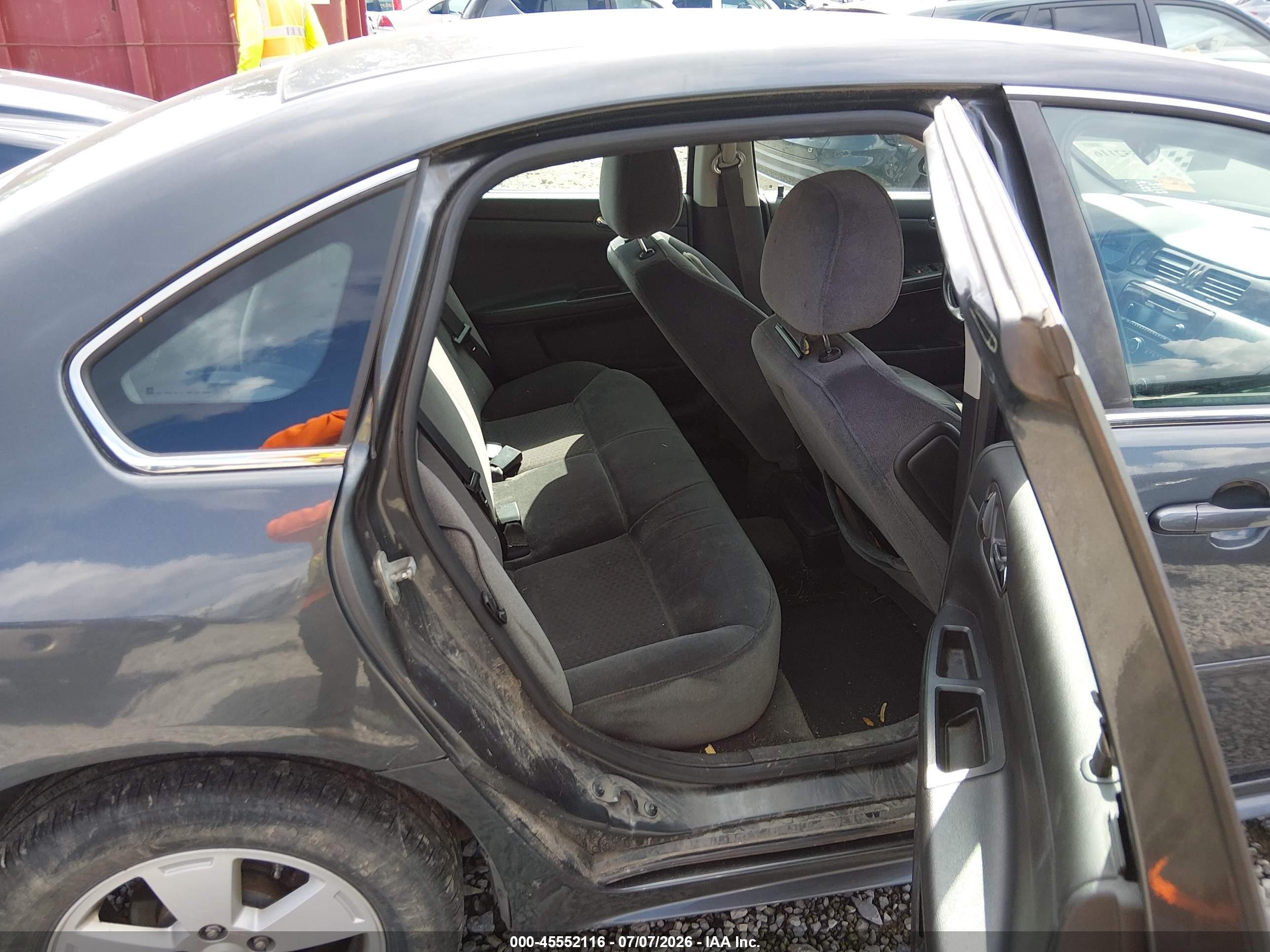 2010 Chevrolet Impala Lt Blue vin: 2G1WB5EKXA1144164