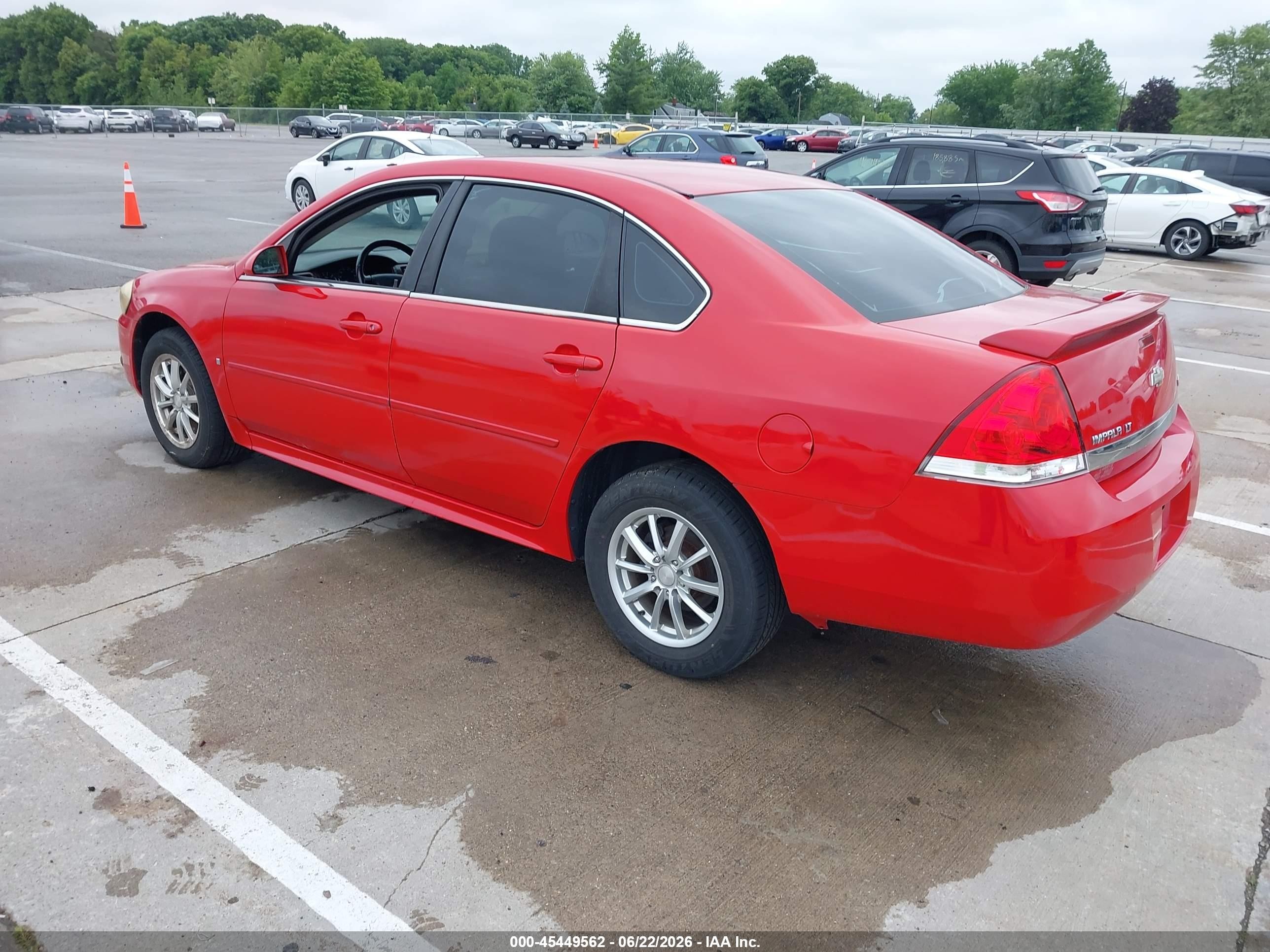 2010 Chevrolet Impala Lt Красный vin: 2G1WB5EKXA1189816