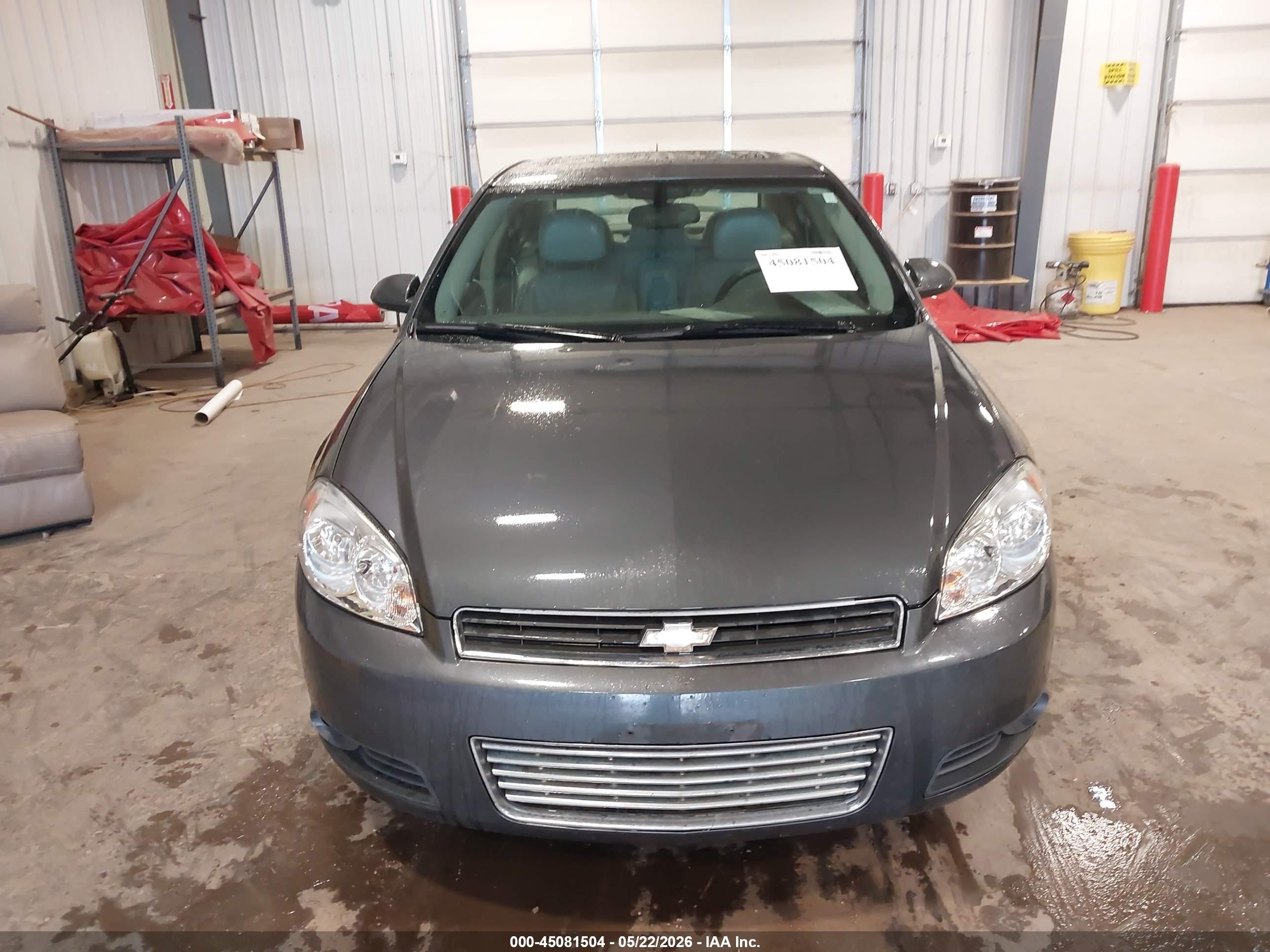 2010 Chevrolet Impala Lt Gray vin: 2G1WB5EKXA1205982
