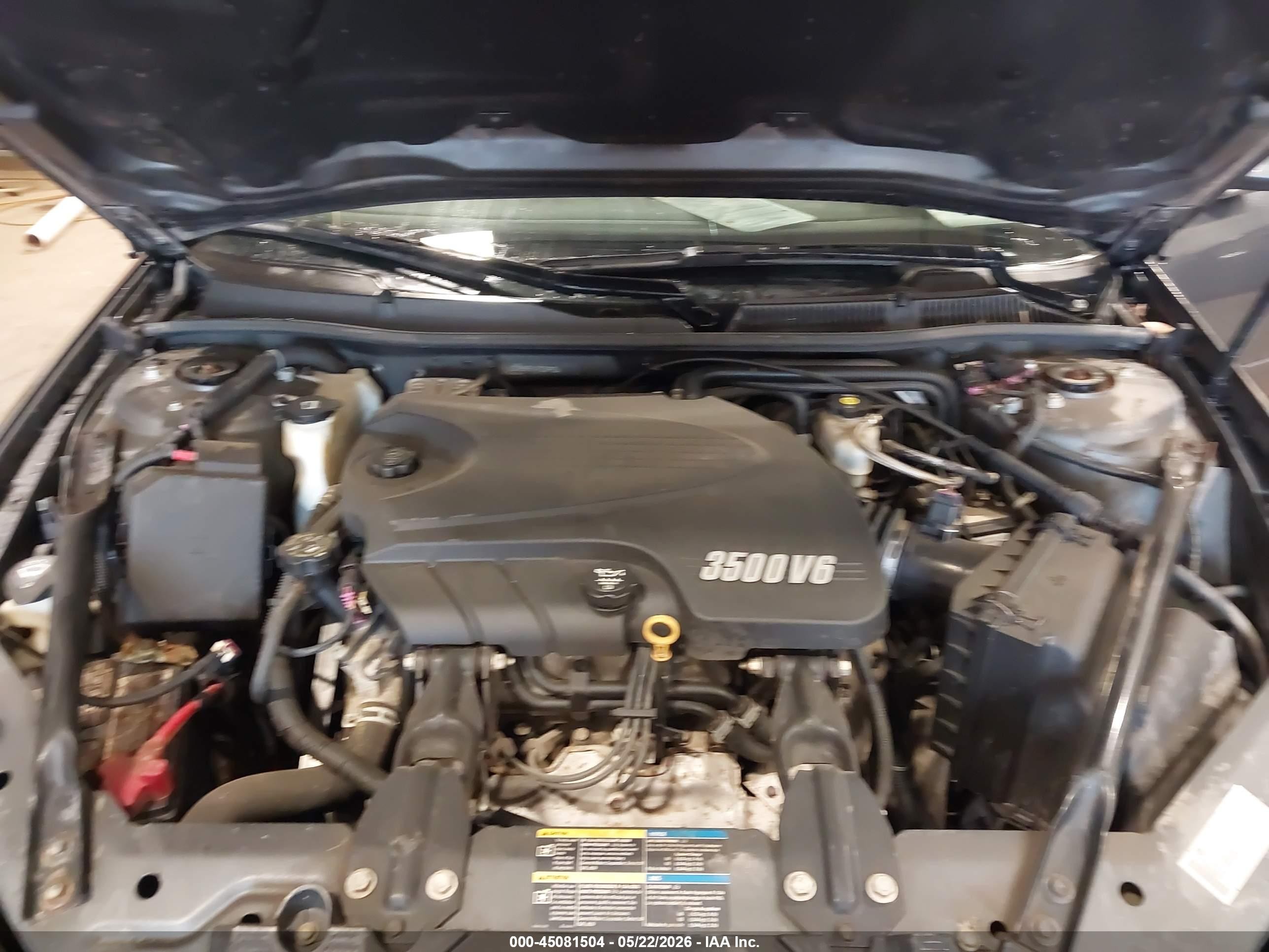 2010 Chevrolet Impala Lt Gray vin: 2G1WB5EKXA1205982