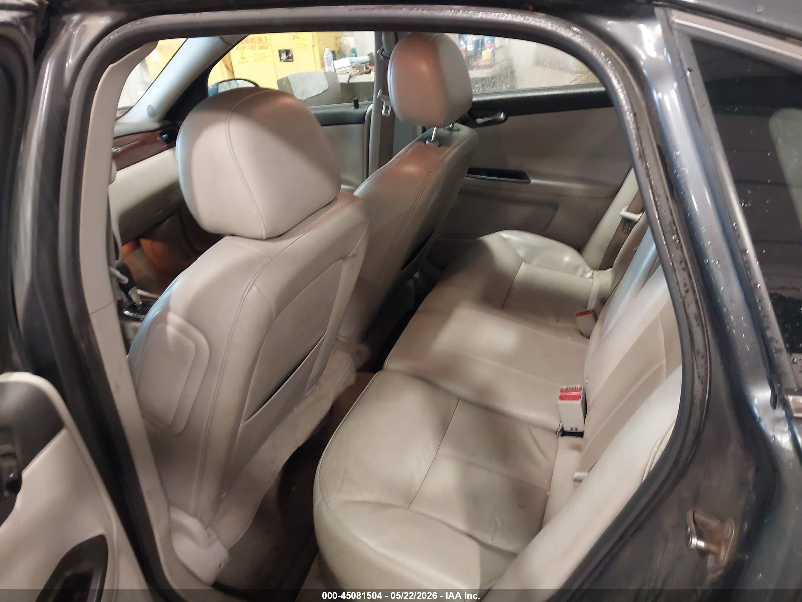 2010 Chevrolet Impala Lt Gray vin: 2G1WB5EKXA1205982