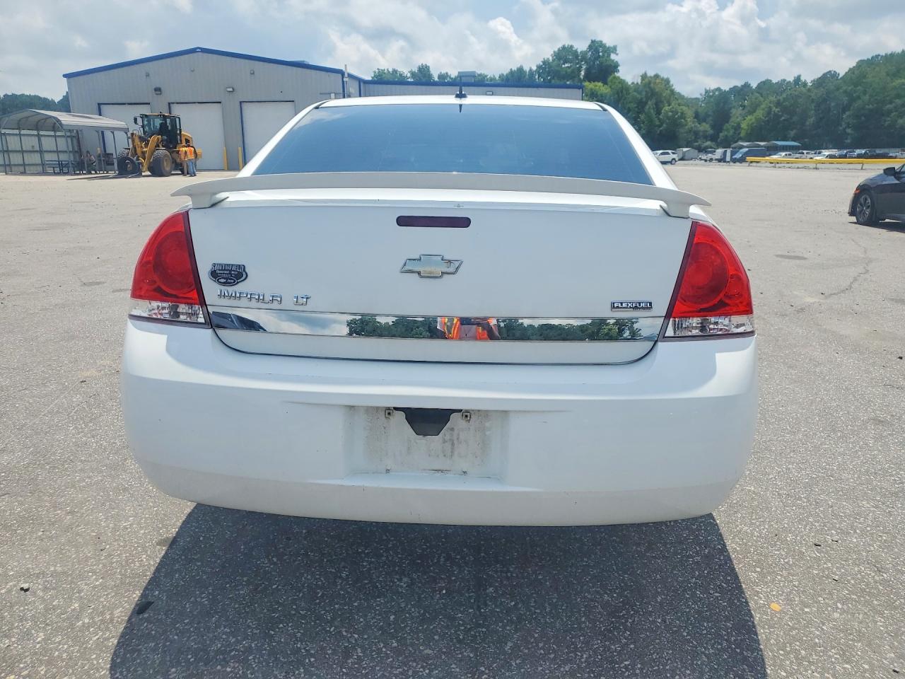 2010 Chevrolet Impala Lt White vin: 2G1WB5EKXA1232079