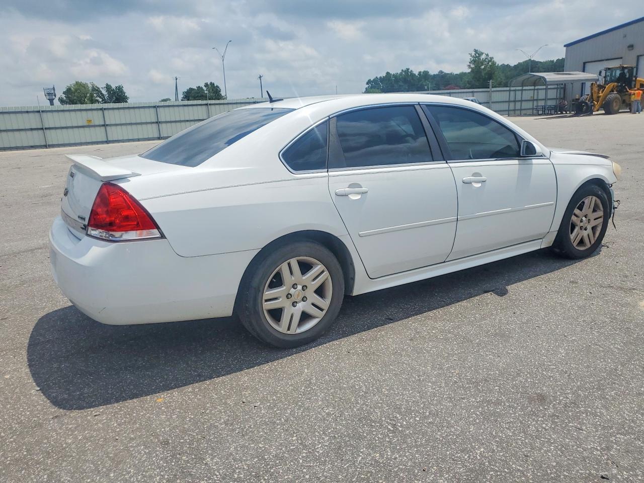 2010 Chevrolet Impala Lt White vin: 2G1WB5EKXA1232079