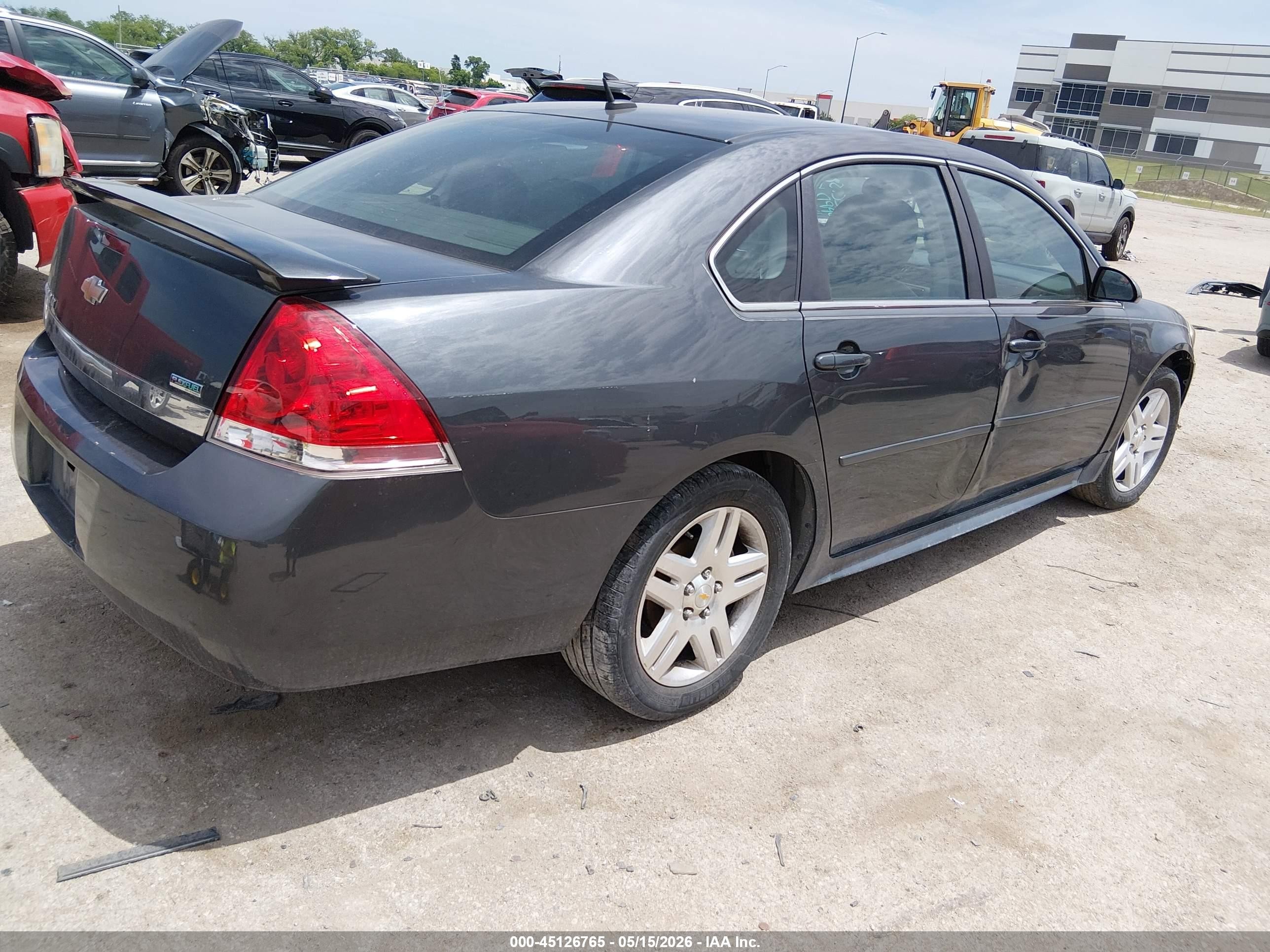 2011 Chevrolet Impala Lt Gray vin: 2G1WB5EKXB1165436