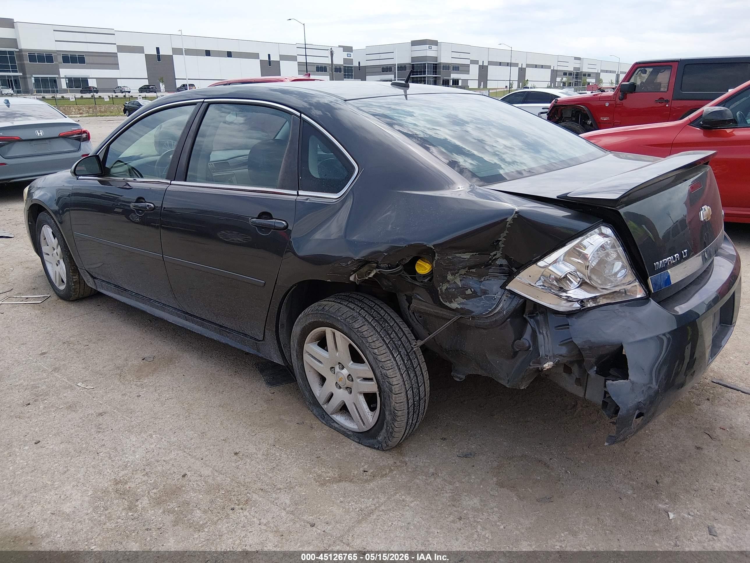 2011 Chevrolet Impala Lt Gray vin: 2G1WB5EKXB1165436