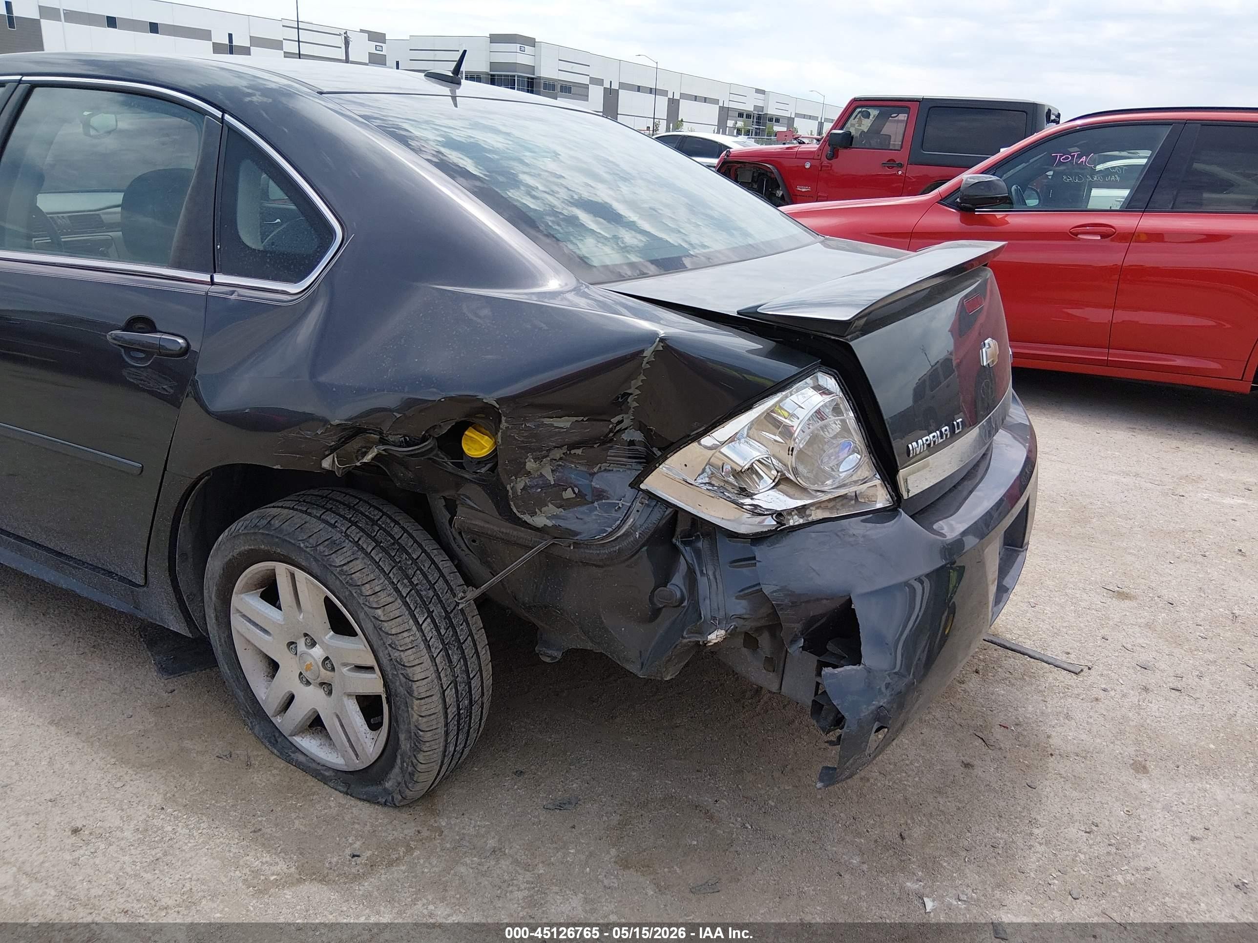 2011 Chevrolet Impala Lt Gray vin: 2G1WB5EKXB1165436