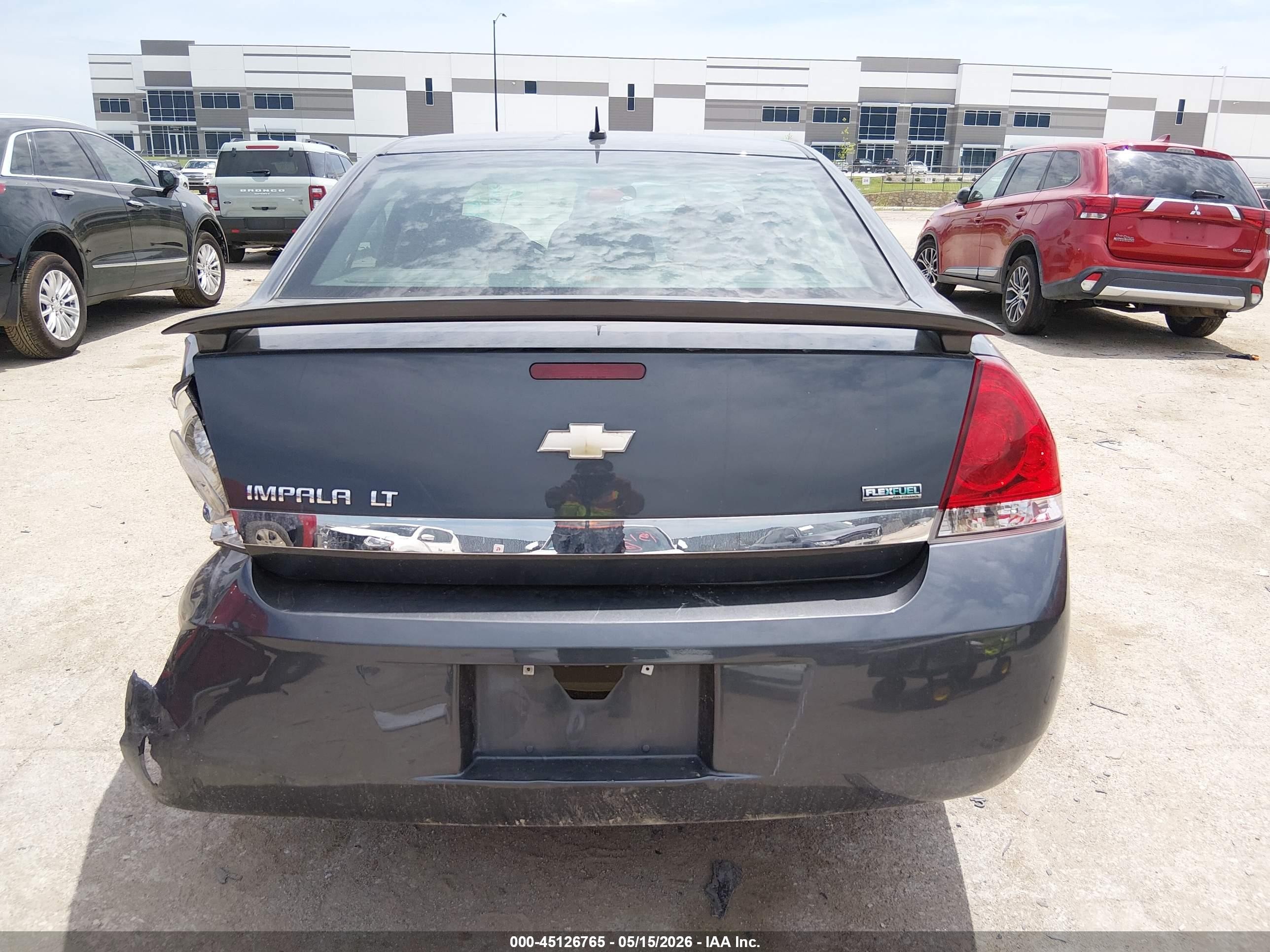 2011 Chevrolet Impala Lt Gray vin: 2G1WB5EKXB1165436