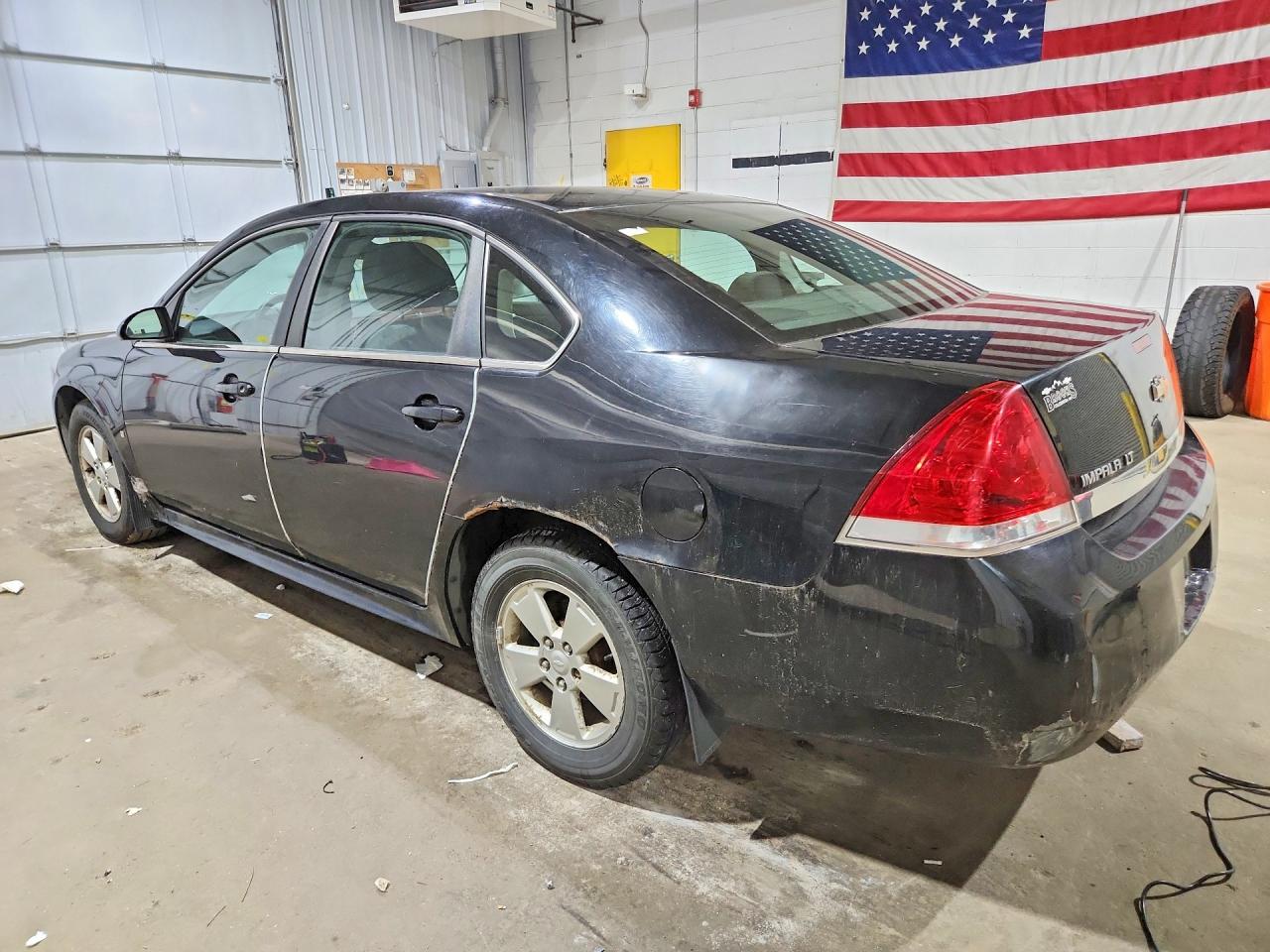 2010 Chevrolet Impala Lt Black vin: 2G1WB5EN1A1131703
