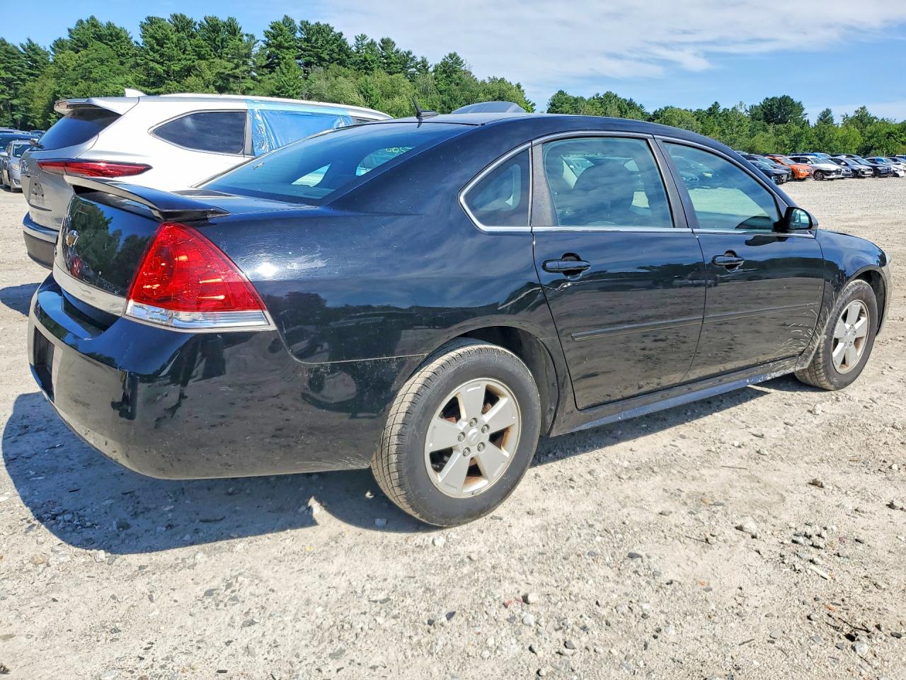 2010 Chevrolet Impala Lt Black vin: 2G1WB5EN1A1148467