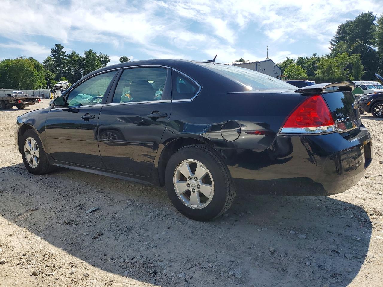 2010 Chevrolet Impala Lt Black vin: 2G1WB5EN1A1148467