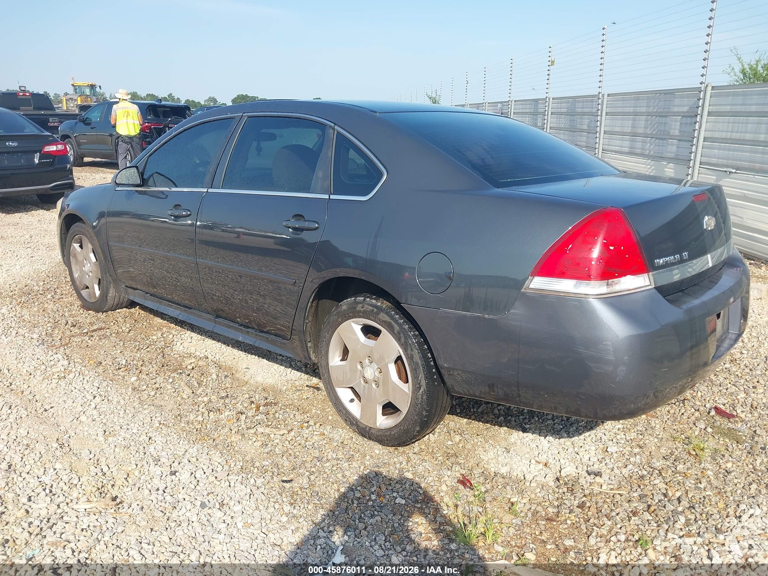 2010 Chevrolet Impala Lt Gray vin: 2G1WB5EN1A1254000