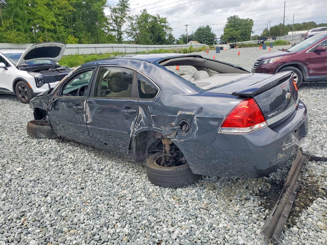2010 Chevrolet Impala Lt Gray vin: 2G1WB5EN1A1256359
