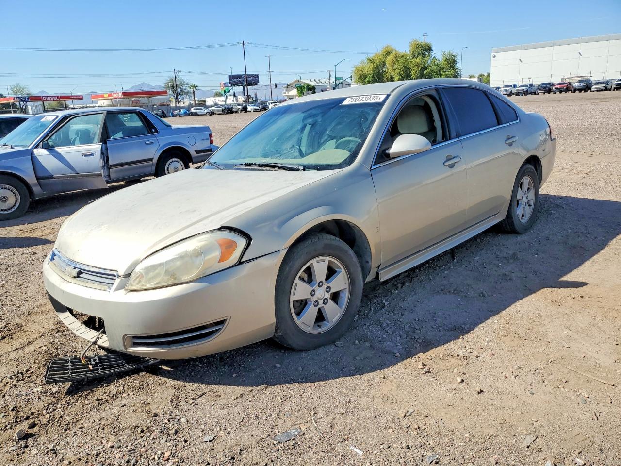 2010 Chevrolet Impala Lt Cream vin: 2G1WB5EN2A1117504