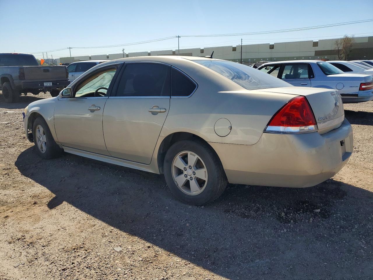 2010 Chevrolet Impala Lt Cream vin: 2G1WB5EN2A1117504