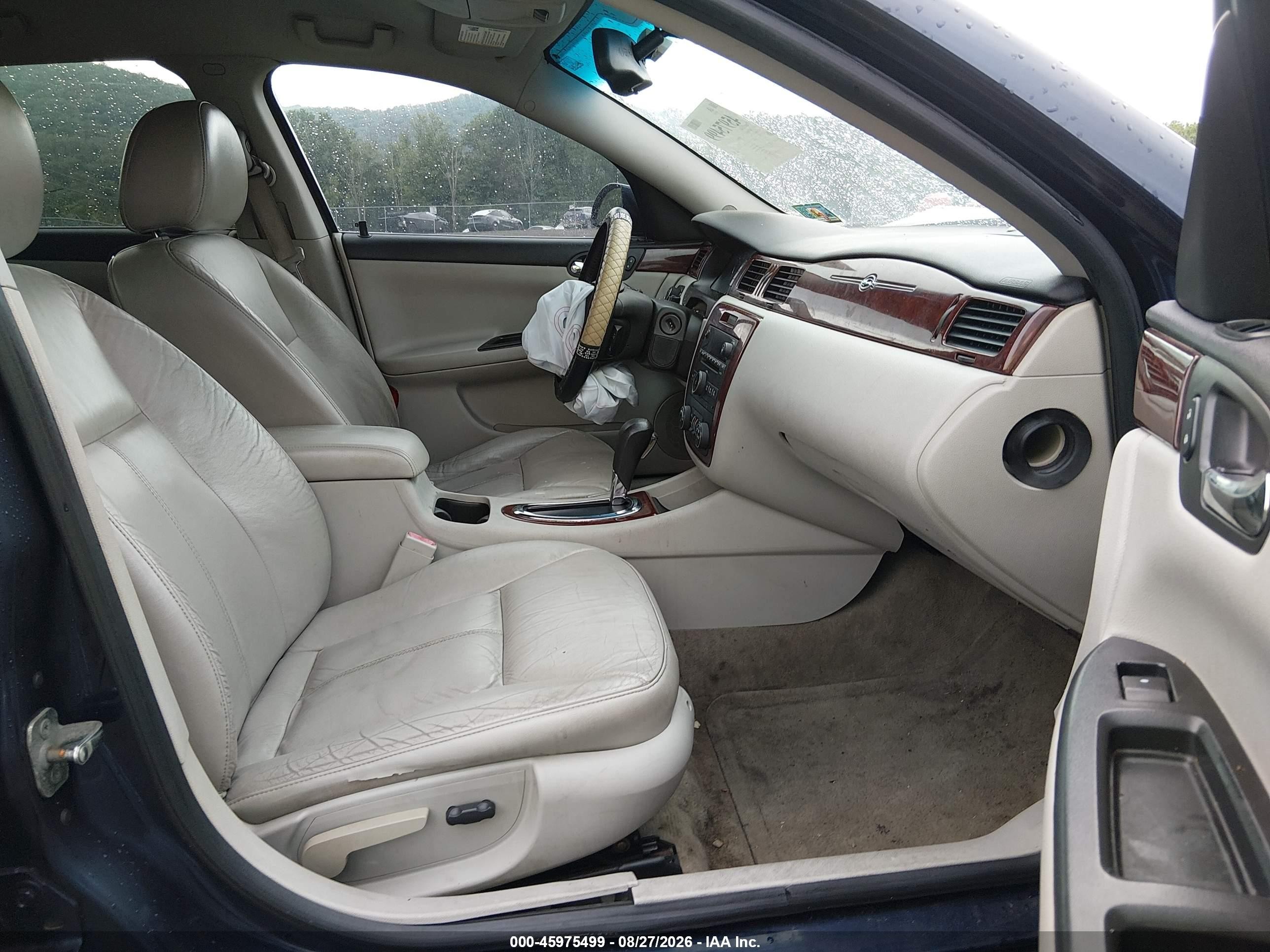 2010 Chevrolet Impala Lt Blue vin: 2G1WB5EN2A1138983
