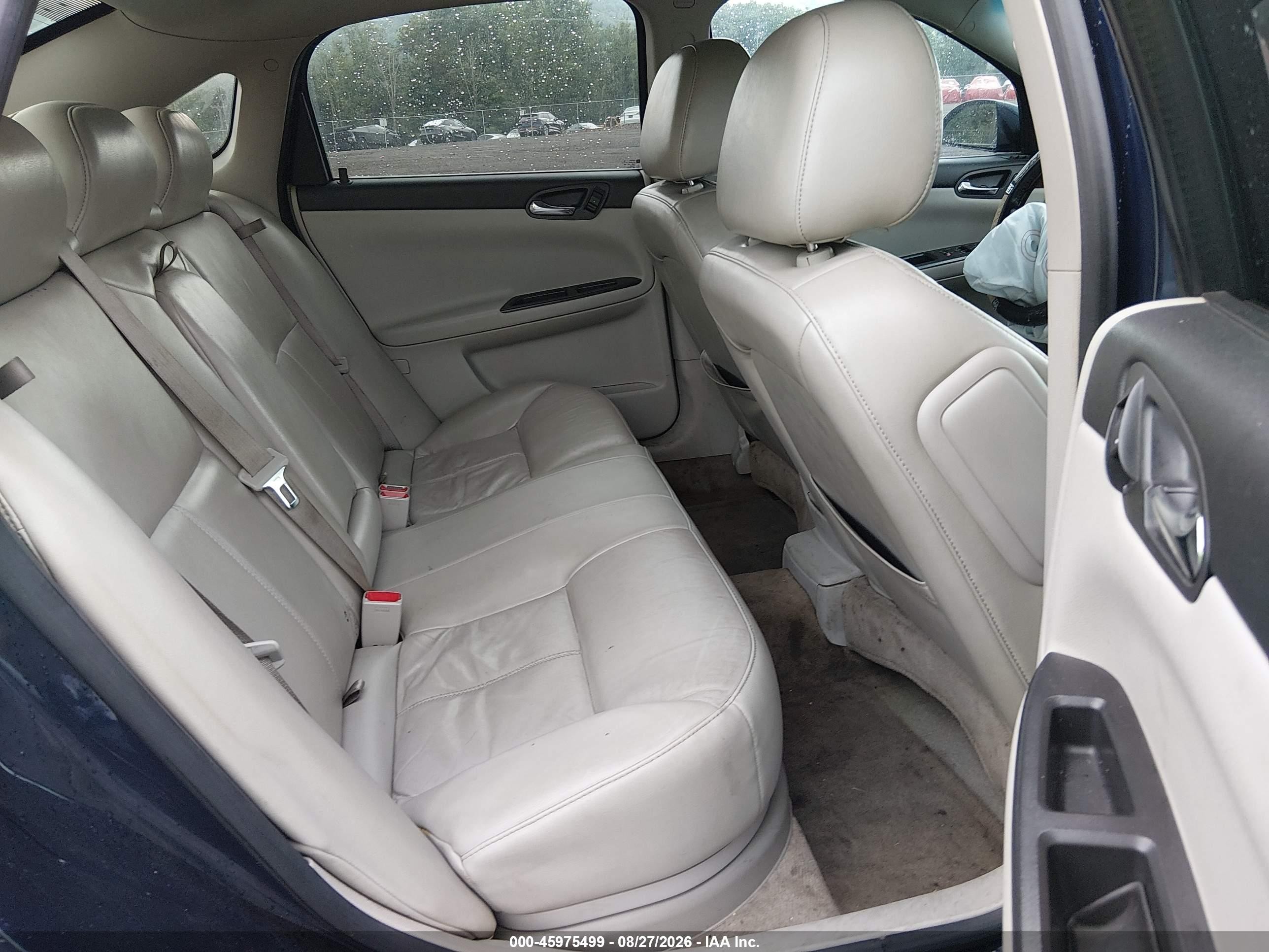 2010 Chevrolet Impala Lt Blue vin: 2G1WB5EN2A1138983