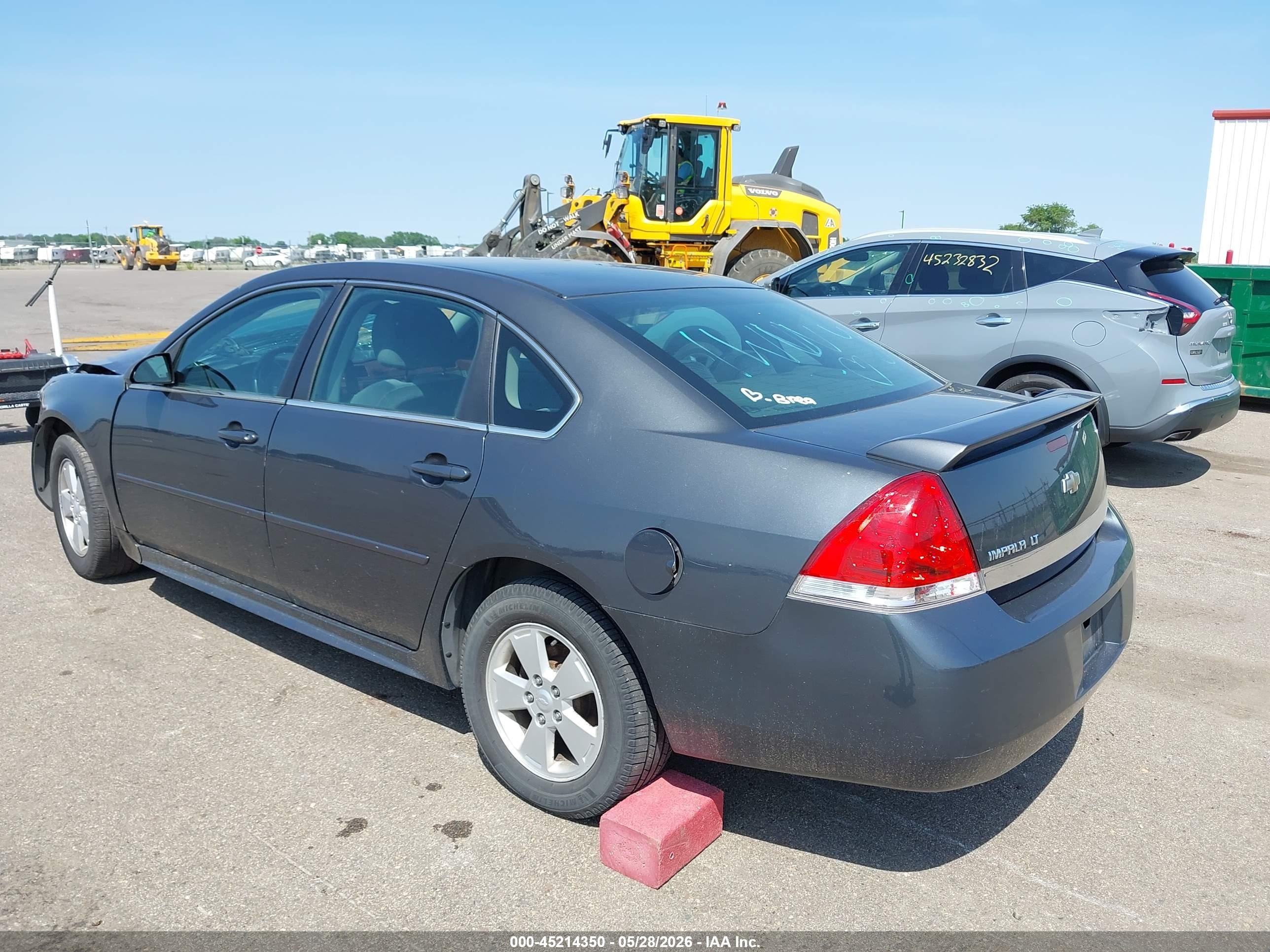 2010 Chevrolet Impala Lt Gray vin: 2G1WB5EN3A1138698