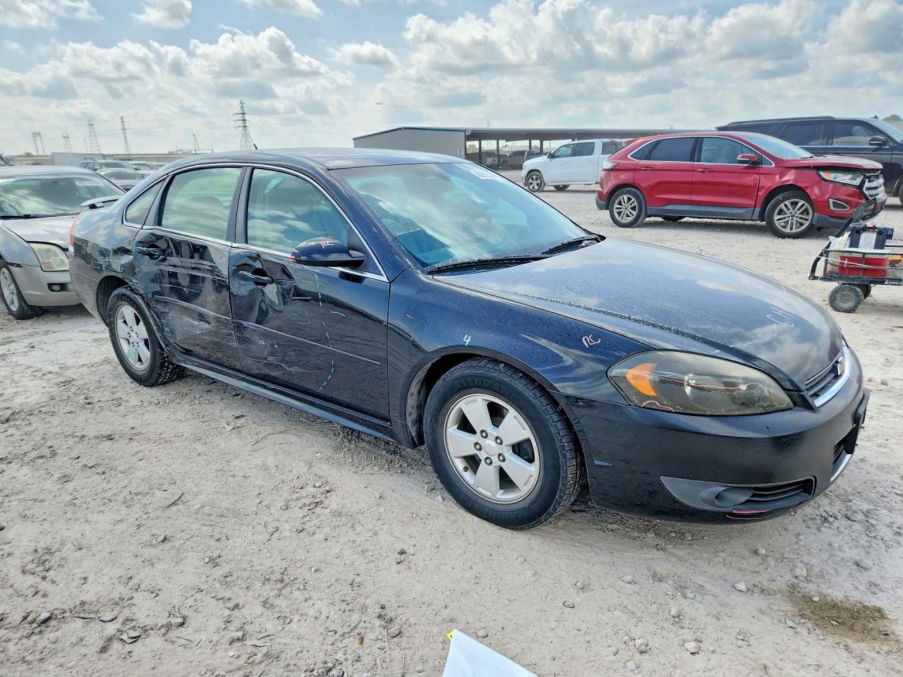 2010 Chevrolet Impala Lt Black vin: 2G1WB5EN3A1160409